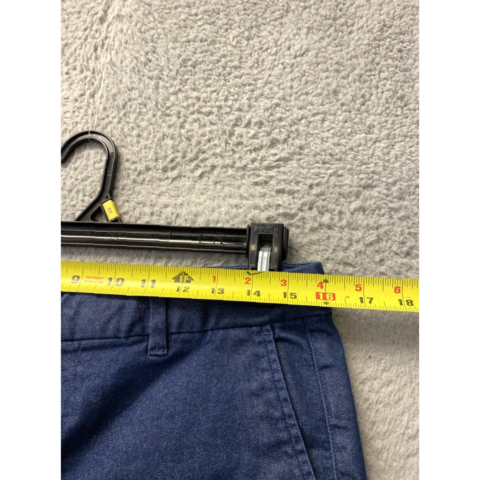 Gap Gap Women's Jeans Straight 6 Regular Blue Zipper Inseam 26 Mid Rise Cotton Polyester Spandex Solid Dark Front Flat Size 6 32X26 142-48 Size 28" / US 6 / IT 42 - 5 Thumbnail