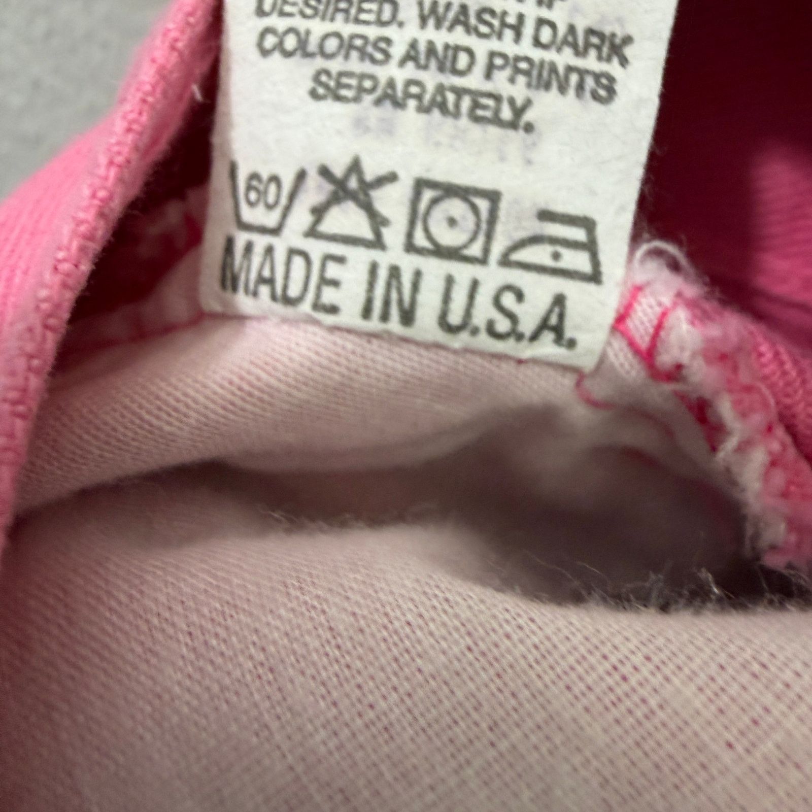 Vintage Vintage Paris Sport Club Jean Shorts 6 Pink 12" Inseam Jorts Size 28" / US 6 / IT 42 - 5 Thumbnail