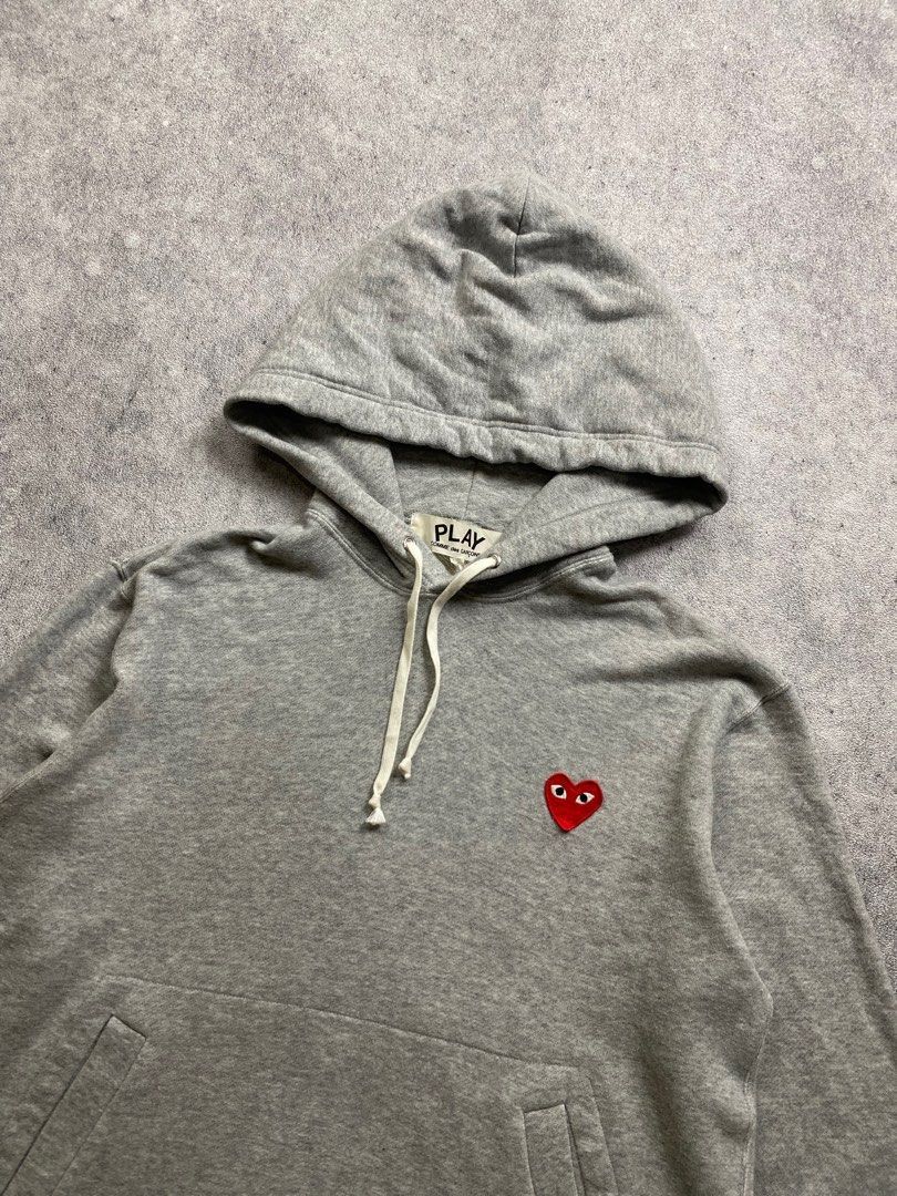 Comme des Garcons PLAY Play cdg hoodie hearts logo Size US M / EU 48-50 / 2 - 2 Thumbnail