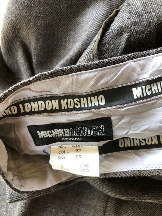 Japanese Brand × Michiko Koshino London Michiko London Koshino Wool Pant Size US 29 - 7 Thumbnail