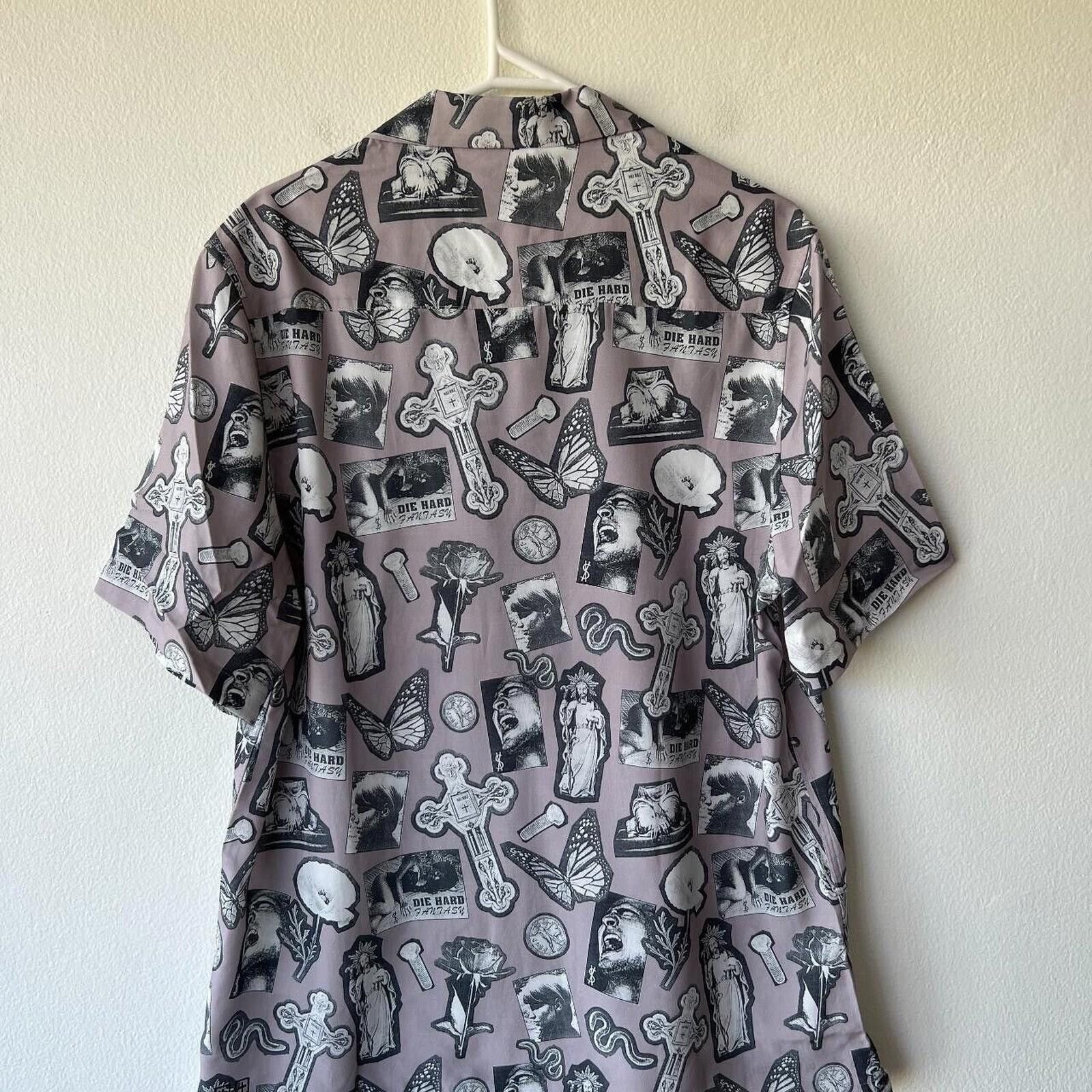 Ksubi new ksubi large l shirt top resort kut out silt mauve black Size US L / EU 52-54 / 3 - 3 Thumbnail