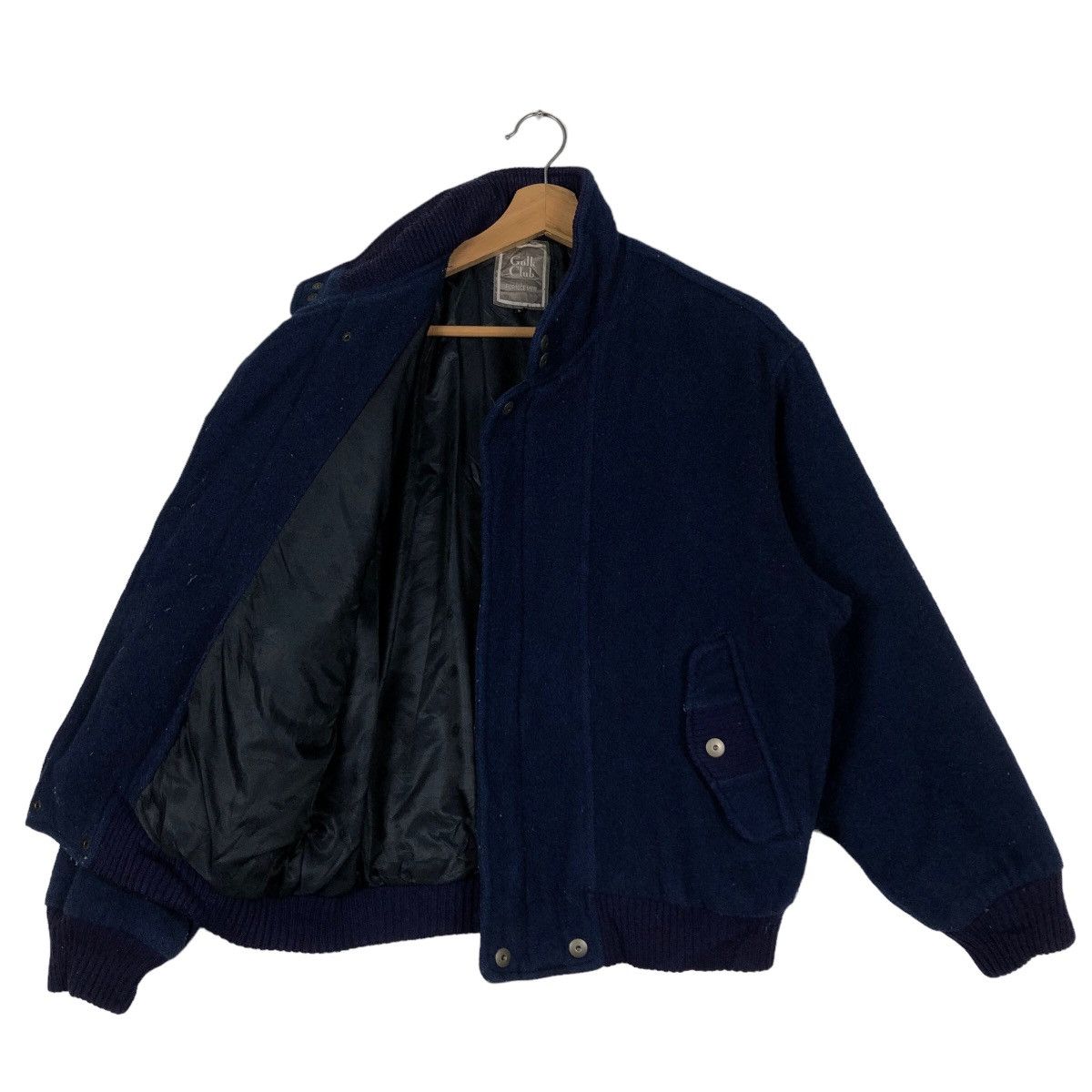 Issey Miyake 🔥Gulk Club Wool Bomber Jacket Herringbone Fly Double Breast Size US M / EU 48-50 / 2 - 9 Thumbnail