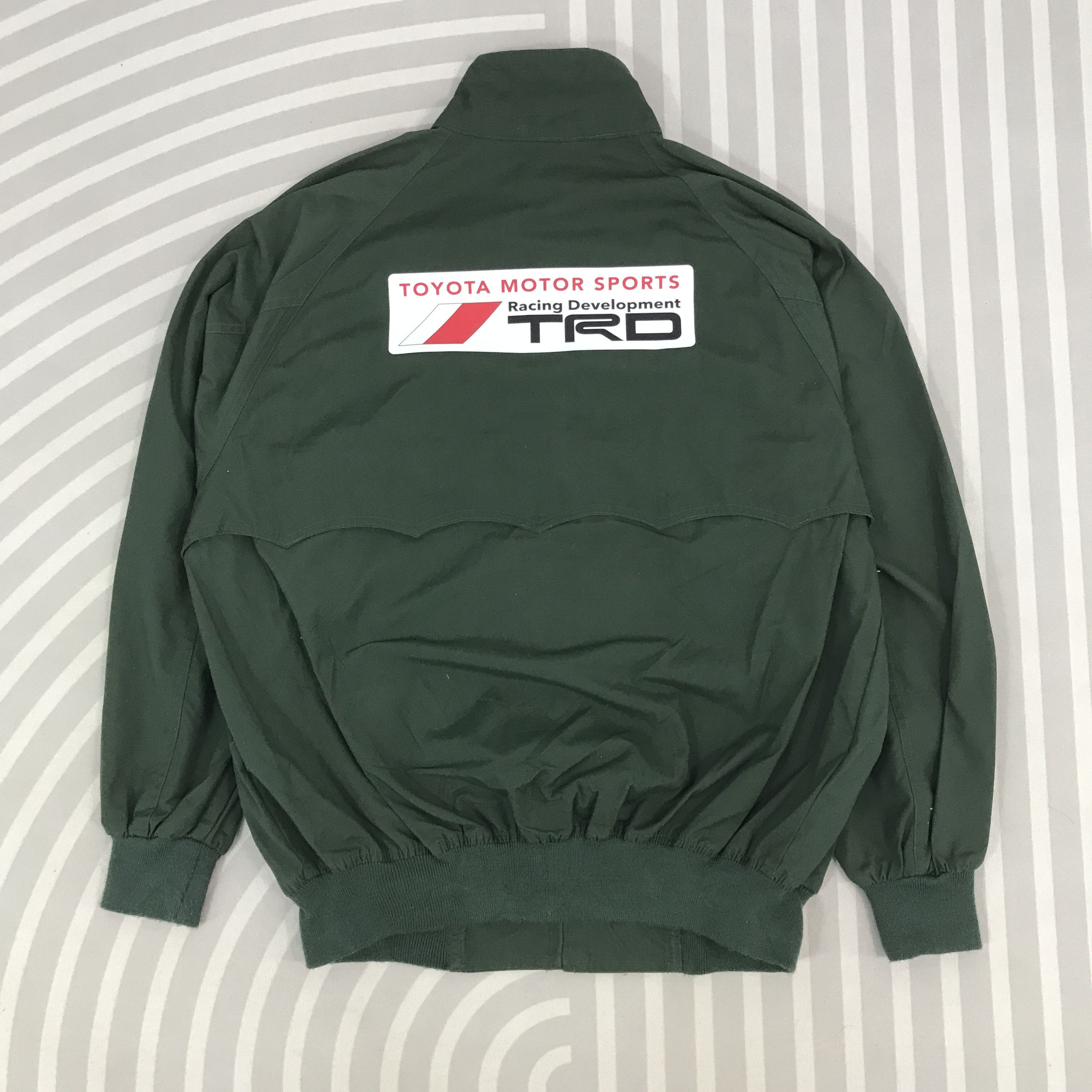 Japanese Brand × Vintage Vintage Toyota x TRD Racing Green Jacket Size US L / EU 52-54 / 3 - 3 Thumbnail