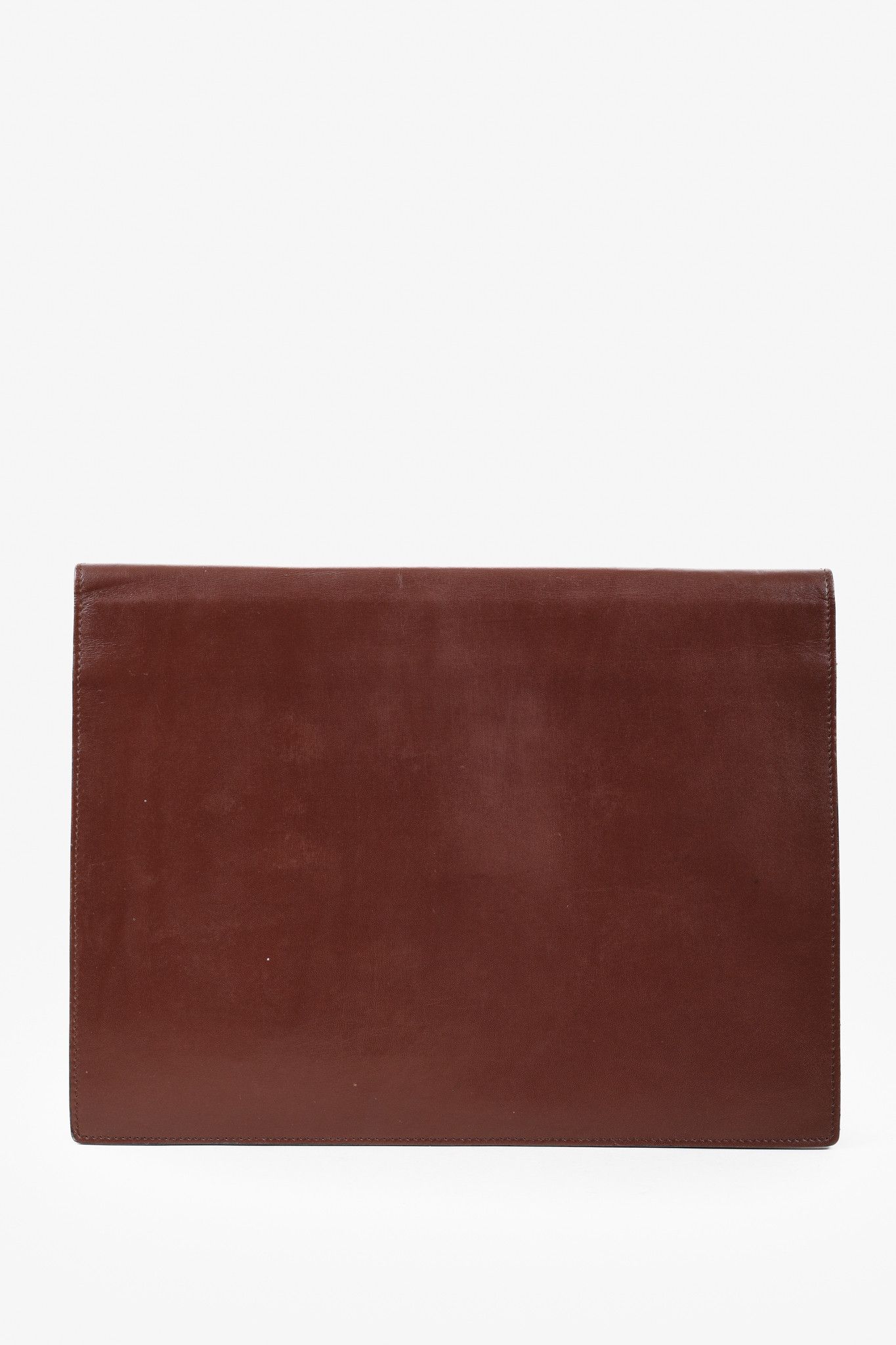 Cartier Cartier Logo Red Burgundy Leather Vintage Document Case Size ONE SIZE - 4 Thumbnail