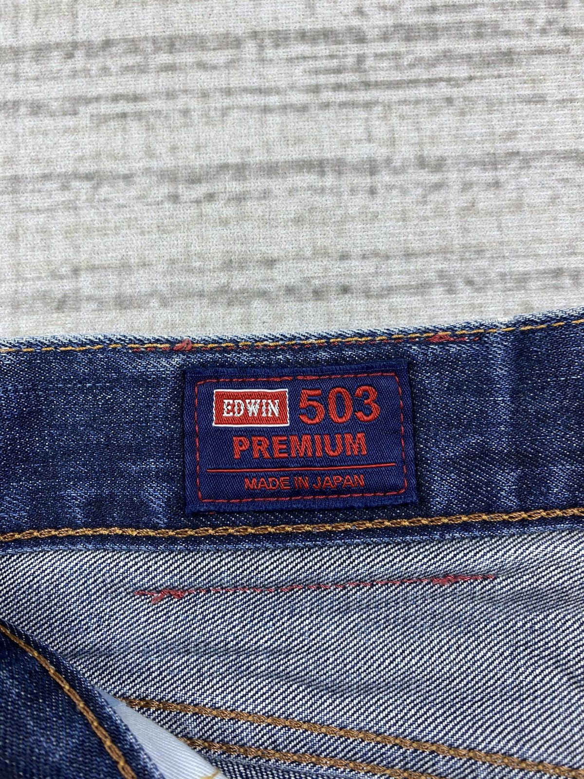Edwin Vintage Edwin 503 Japan Premium Denim Jeans Size US 32 / EU 48 - 14 Thumbnail
