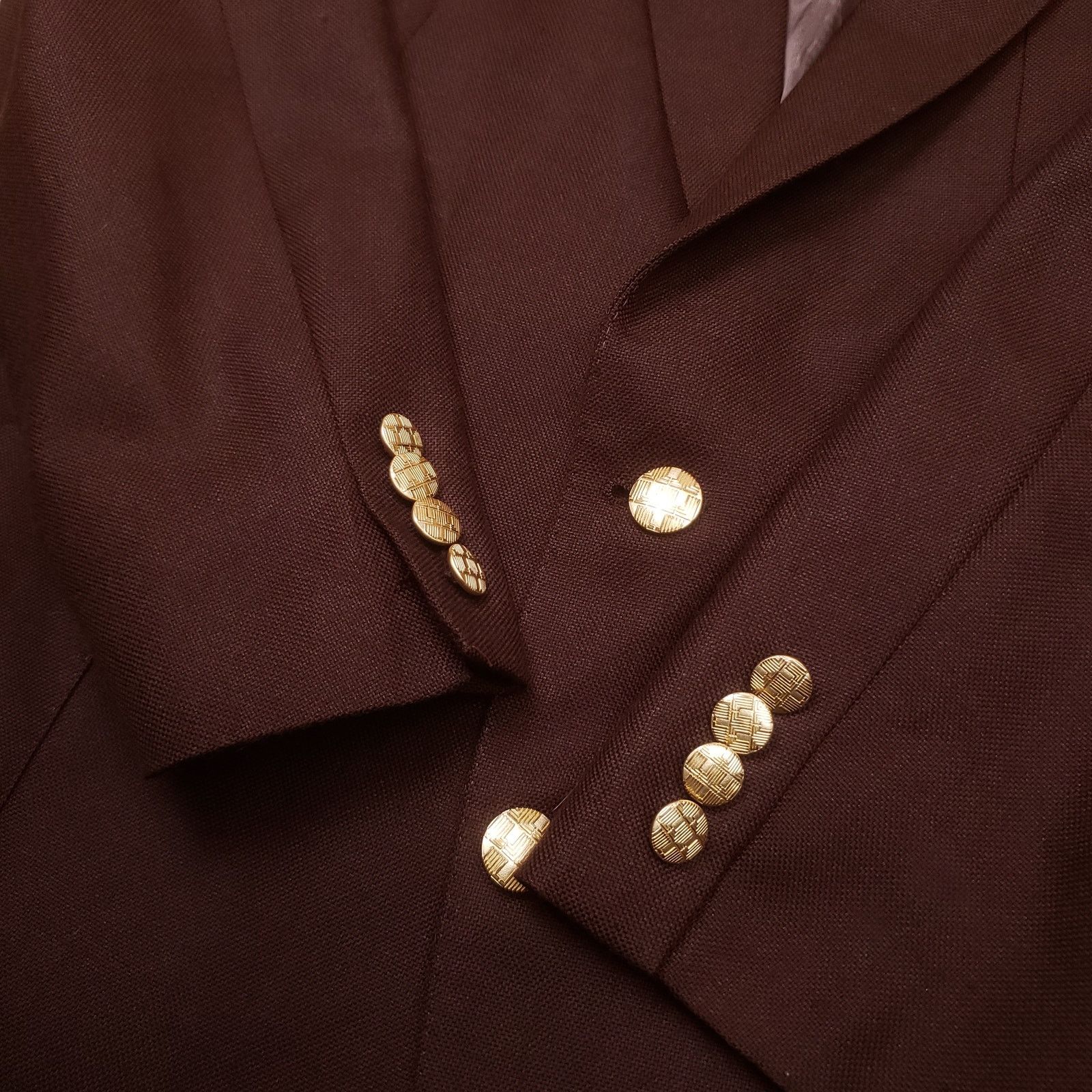 Lanvin Vintage 90s Lanvin Paris Brown Blazer Jacket Wool Blend Rare Size US XL / EU 56 / 4 - 2 Thumbnail