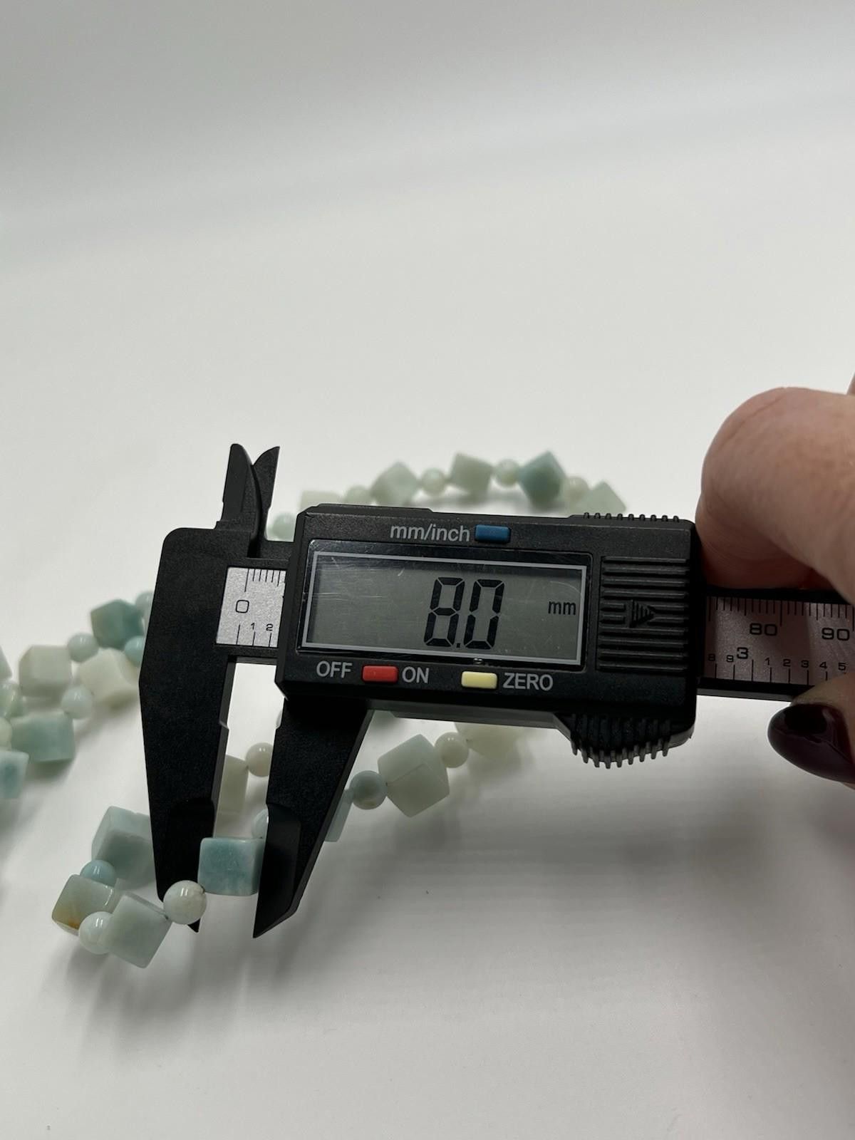 Other DTR Jay King Mine Finds Larimar Cube Bead Necklace NOS OOAK Size ONE SIZE - 6 Thumbnail
