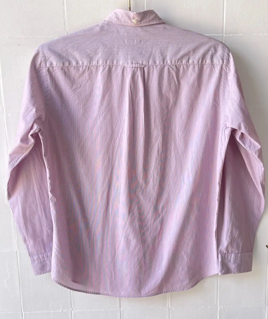 Burberry 🔥 Burberry London striped shirt Burgundy size xl Size US XL / EU 56 / 4 - 7 Thumbnail