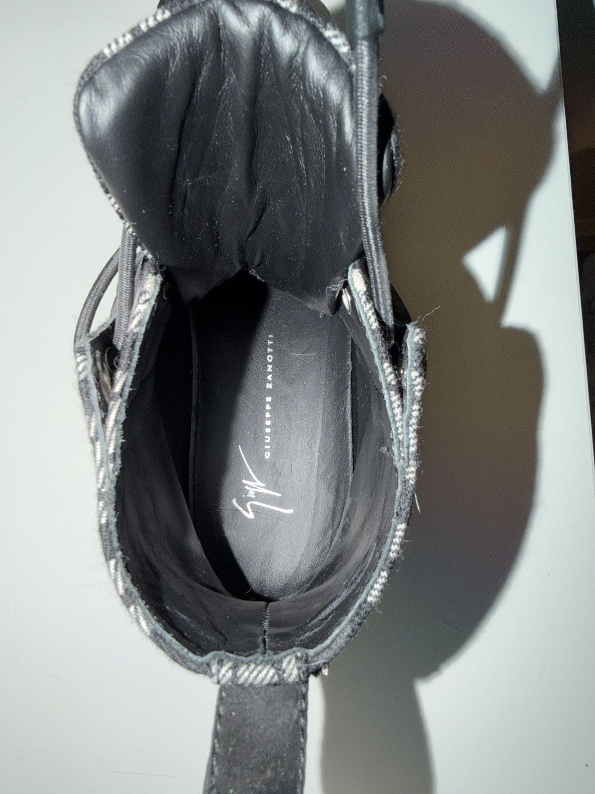 Giuseppe Zanotti Giuseppe Zanotti Hi Top Sneakers Size US 6.5 / EU 39-40 - 4 Thumbnail