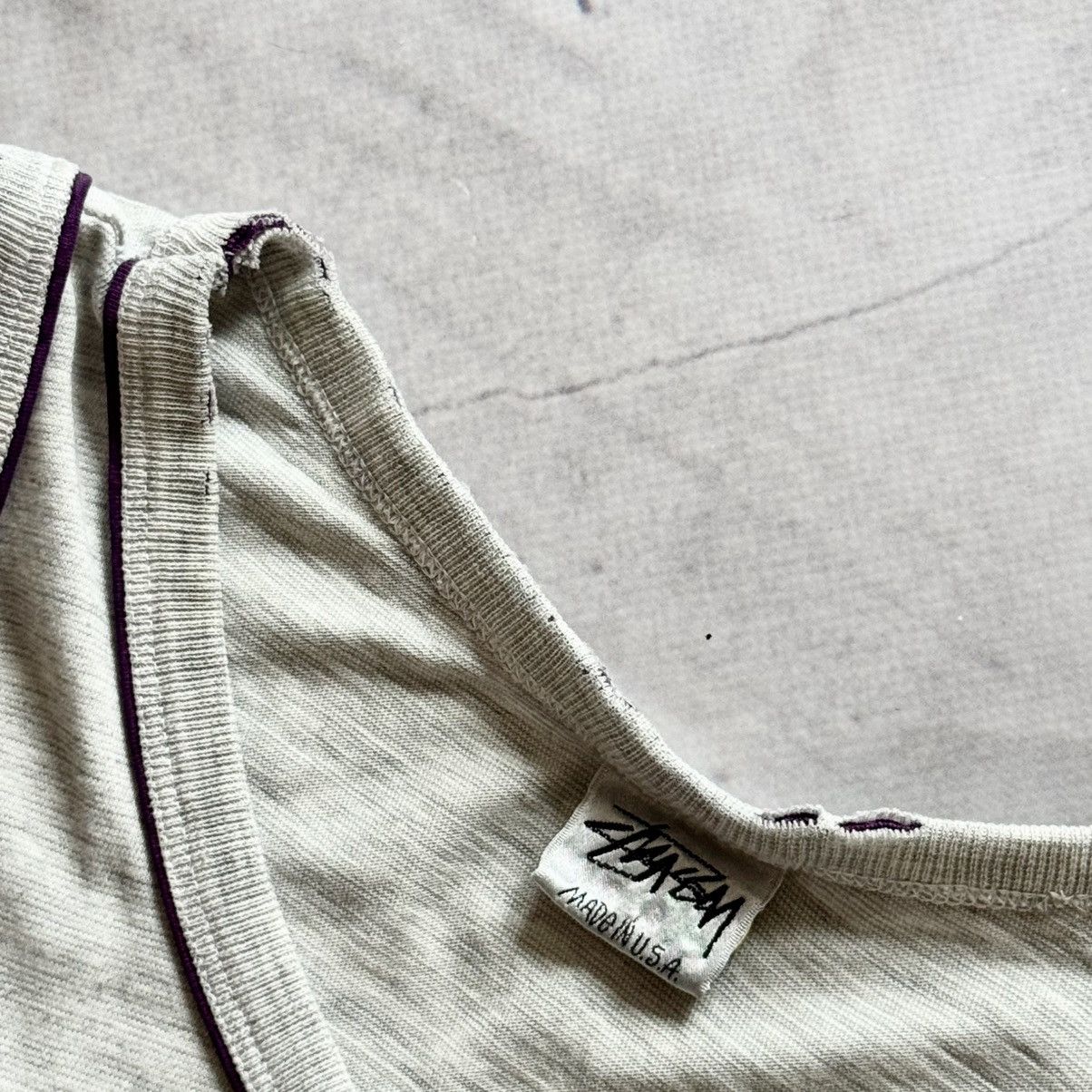 Stussy 90s Stussy Archive Big Logo Distressed Y2K Tank Top Size US M / EU 48-50 / 2 - 5 Thumbnail