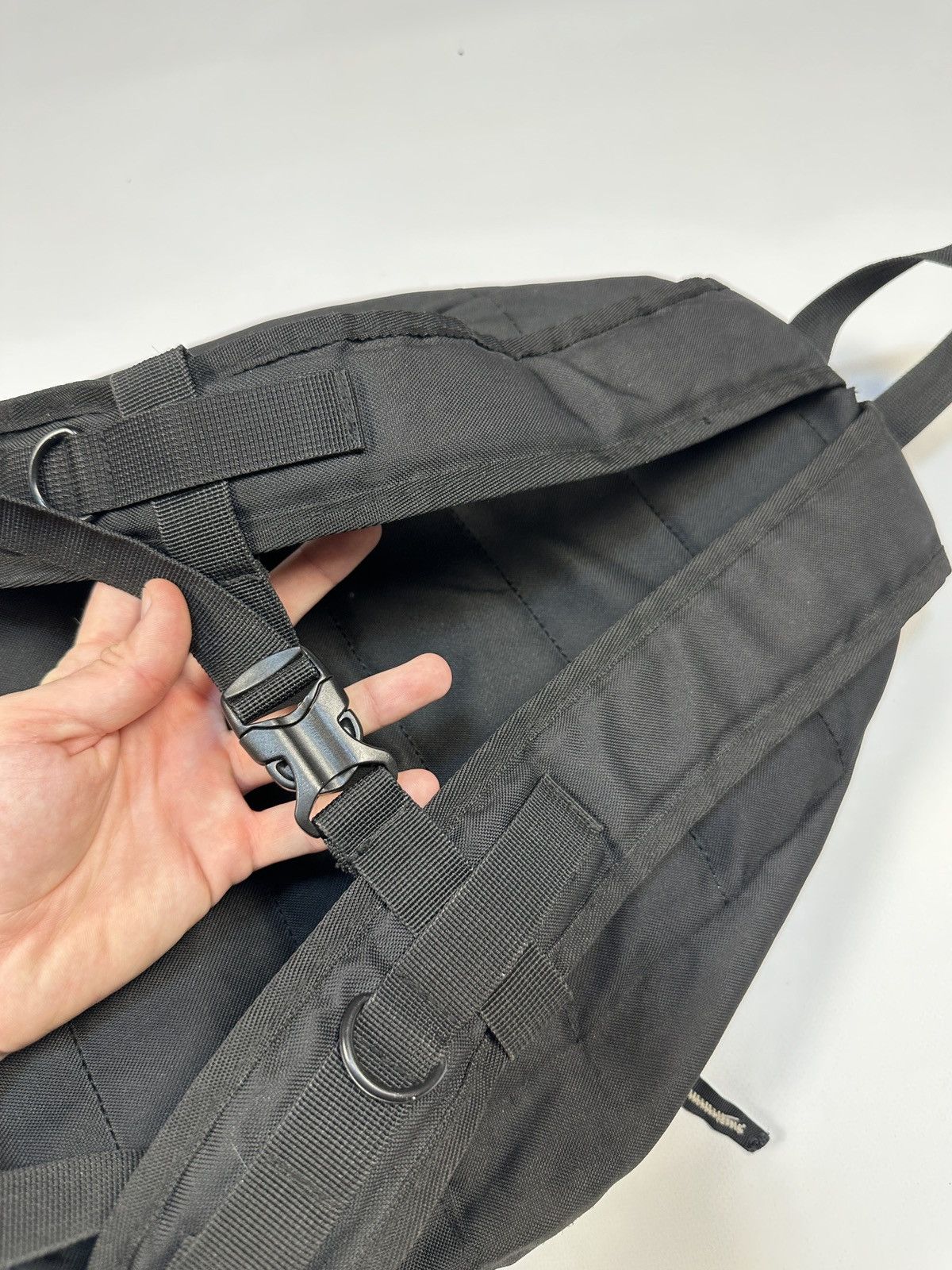 Nike × Vintage Vintage Nike Bag Swoosh Streetwear Rare Casual Hype Logo Size ONE SIZE - 4 Thumbnail