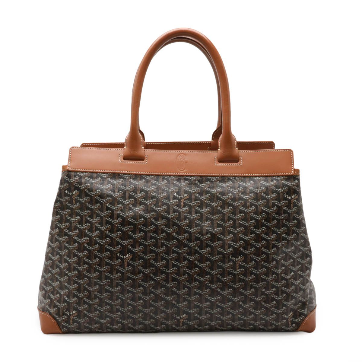 Goyard Goyard Belchasse Mm Coated Canvas 2Way Bag Canvas Shoulder Bag in Black, Women's