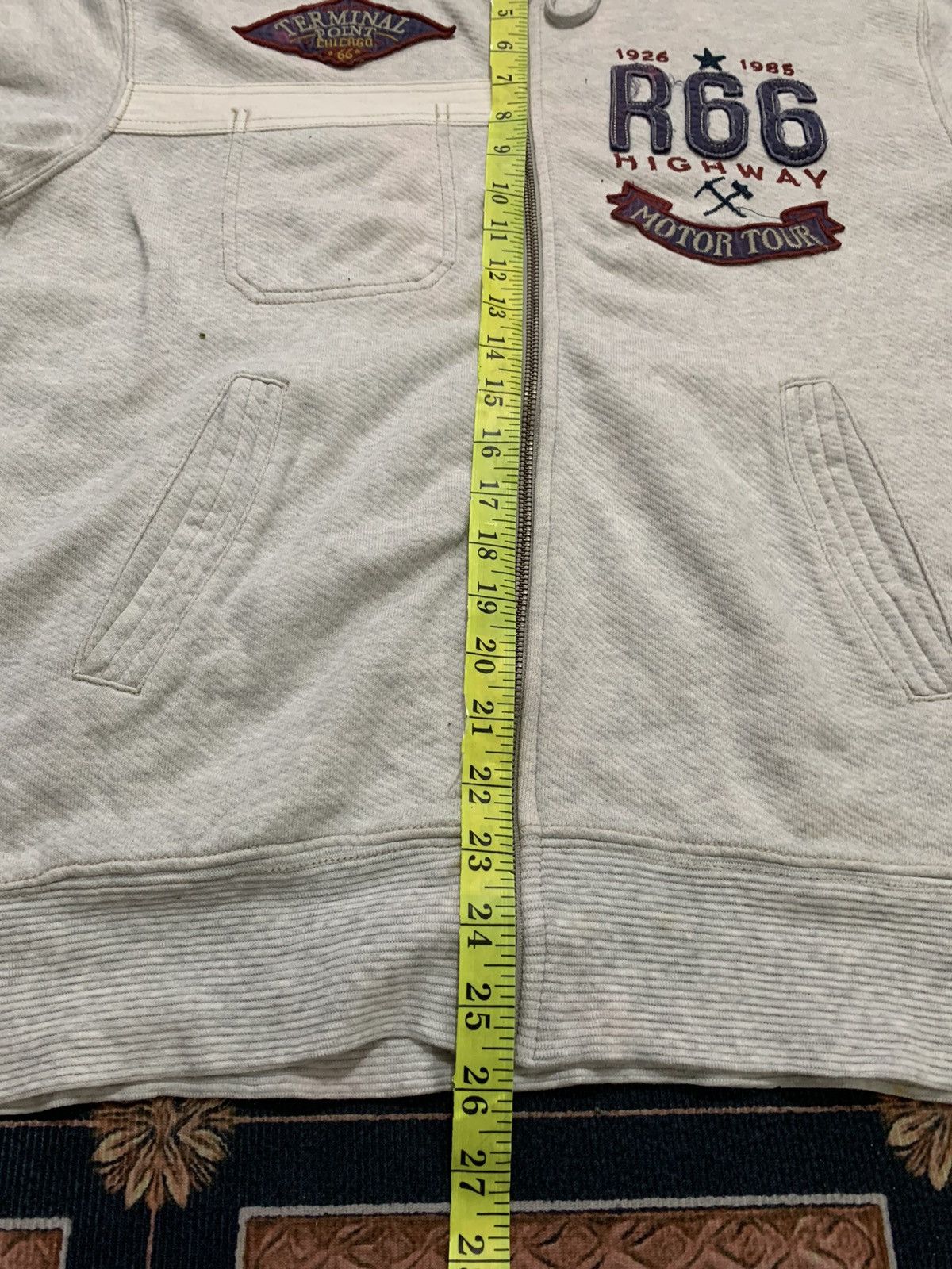 Avirex Vintage Y2K AVIREX Motor Tour Casual Zip Hoodie Size US L / EU 52-54 / 3 - 23 Thumbnail