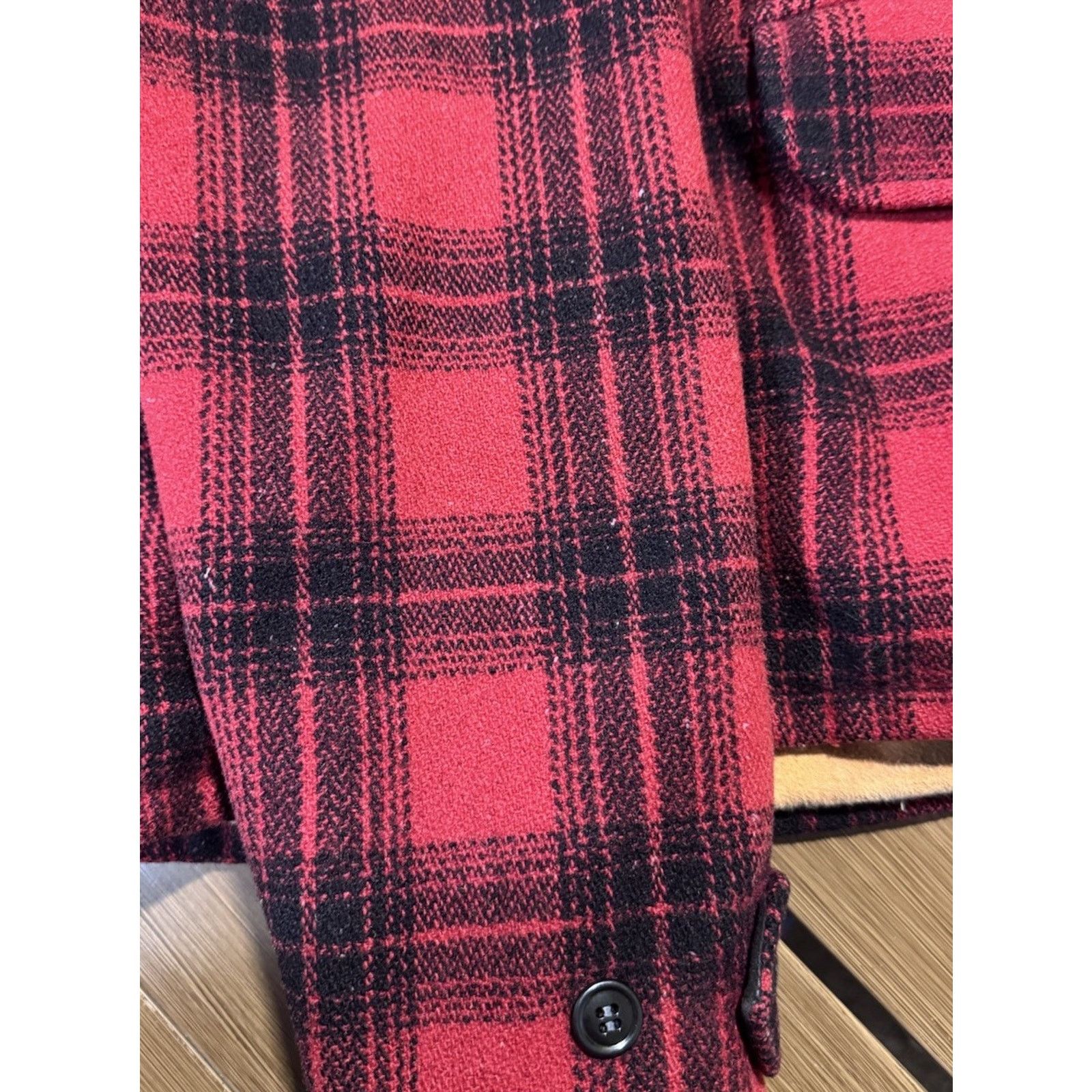 Other 1970s Johnson Woolen Mills Plaid Hunting Coat A 41 40 Size US M / EU 48-50 / 2 - 6 Thumbnail