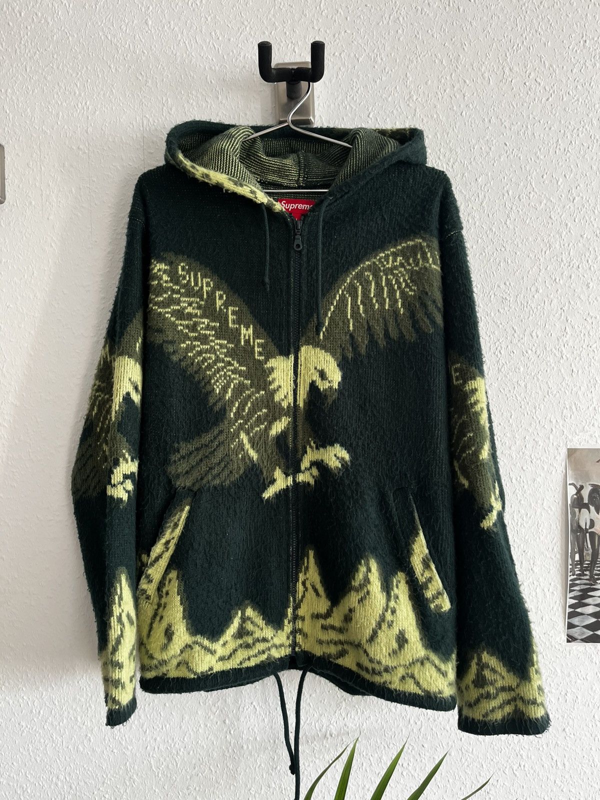 Maison Margiela × Streetwear × Supreme Supreme x MM6 Green Zip Up
