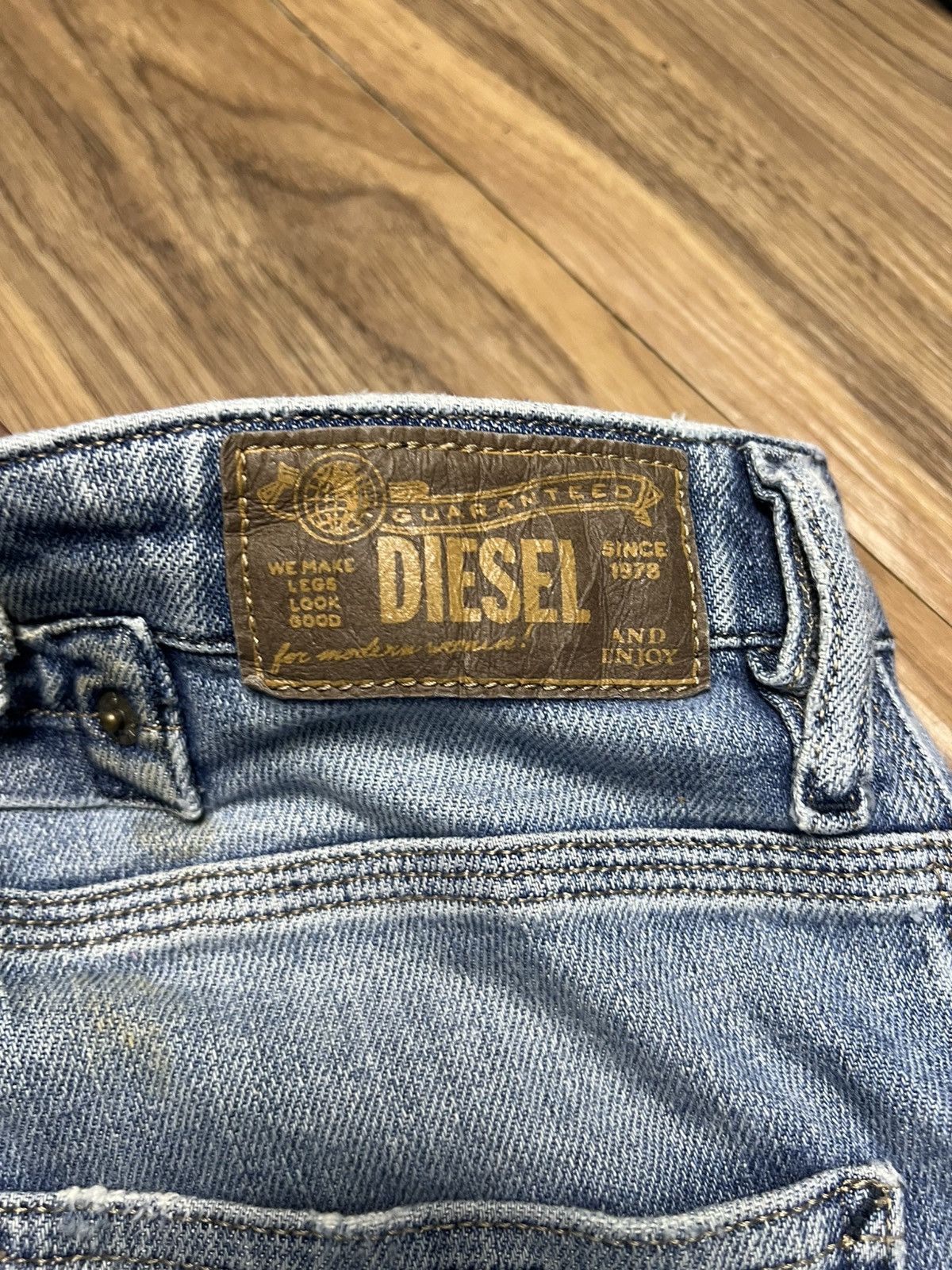Diesel Diesel SIZZEE W23 L32 Jeans - Carpenter Stretch (43) Size 23" - 19 Thumbnail