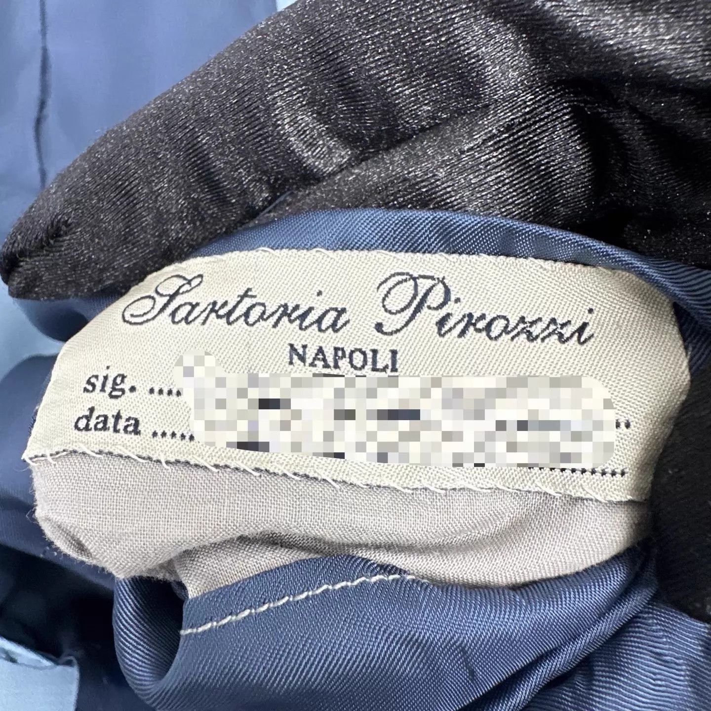 Other Sartoria Pirozzi Napoli Bespoke Suit 48-50 (Ambrosi) Size 48R - 6 Thumbnail