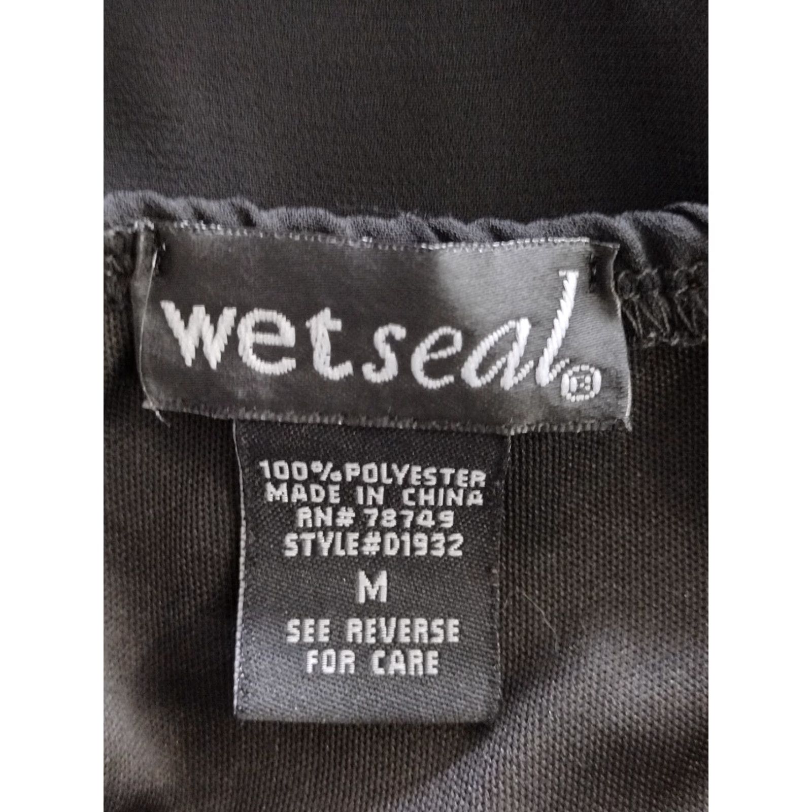 Vintage VINTAGE Wet-seal Maxi Dress Women’s M Halter Sleeveless Black Ruffle Slim Partially Lined Side Slit Bohemian Sexy Dress Maxi Size M / US 6-8 / IT 42-44 - 5 Thumbnail