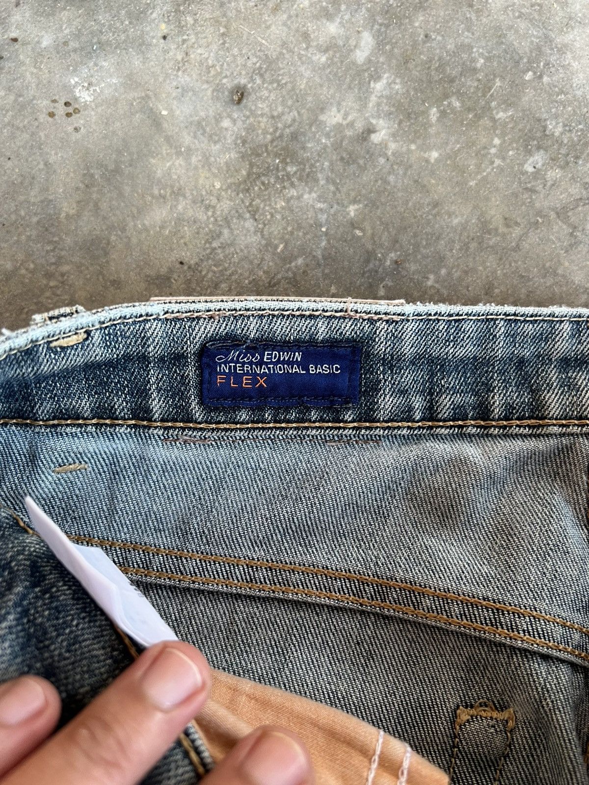 Edwin × If Six Was Nine × Japanese Brand 🌈Flare 90’s style Edwin Faded Washed Jean Size US 28 / EU 44 - 13 Thumbnail