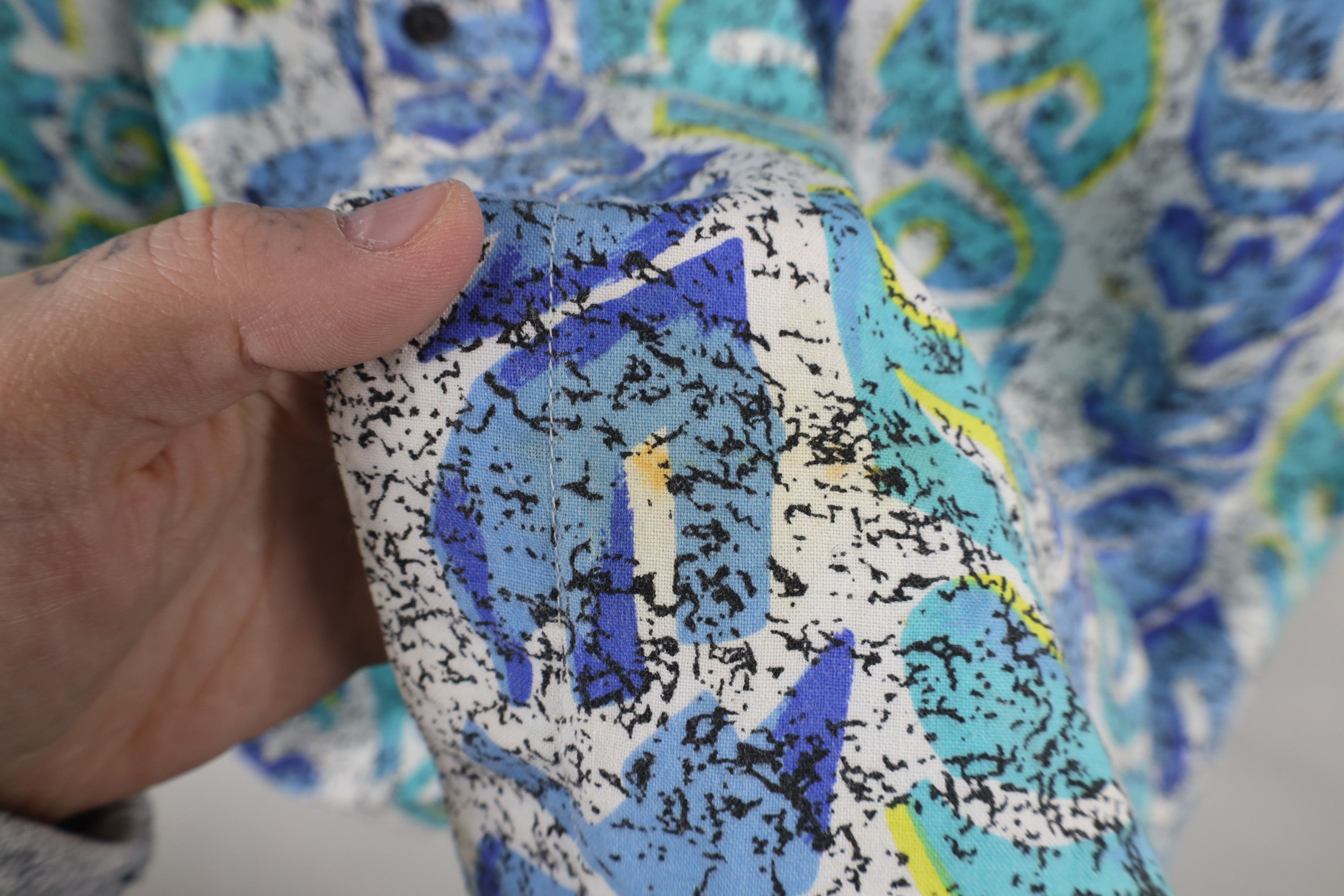 Vintage Vintage 90s Streetwear Surfing Hawaiian Button Shirt Size US L / EU 52-54 / 3 - 7 Thumbnail