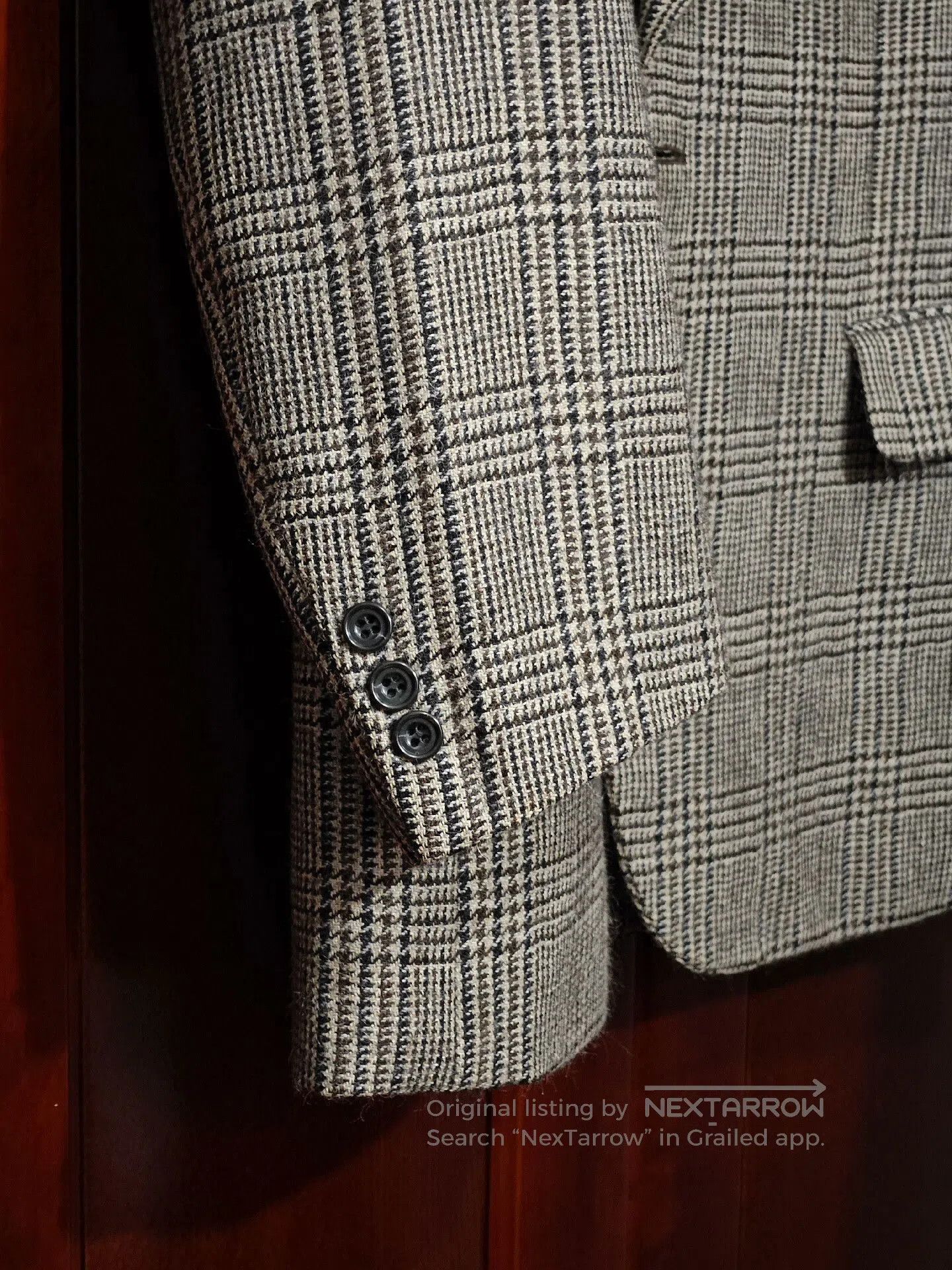 Japanese Brand Italian Alpaca Wool Suit Jacket. Size US M / EU 48-50 / 2 - 9 Thumbnail