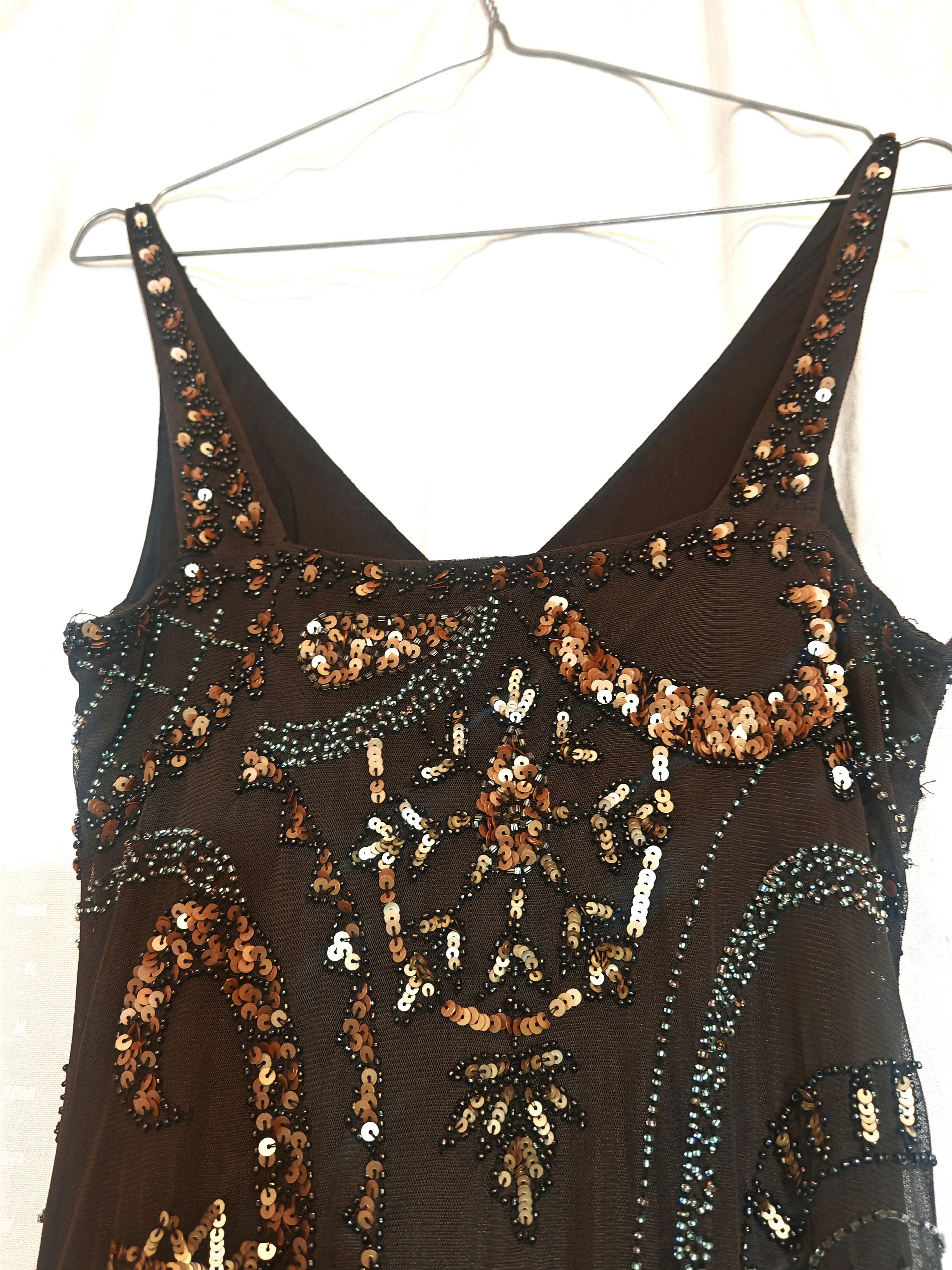 Other Principles Petite Gatsby Flapper Dress Style Beaded Dress Size XL / US 12-14 / IT 48-50 - 6 Thumbnail
