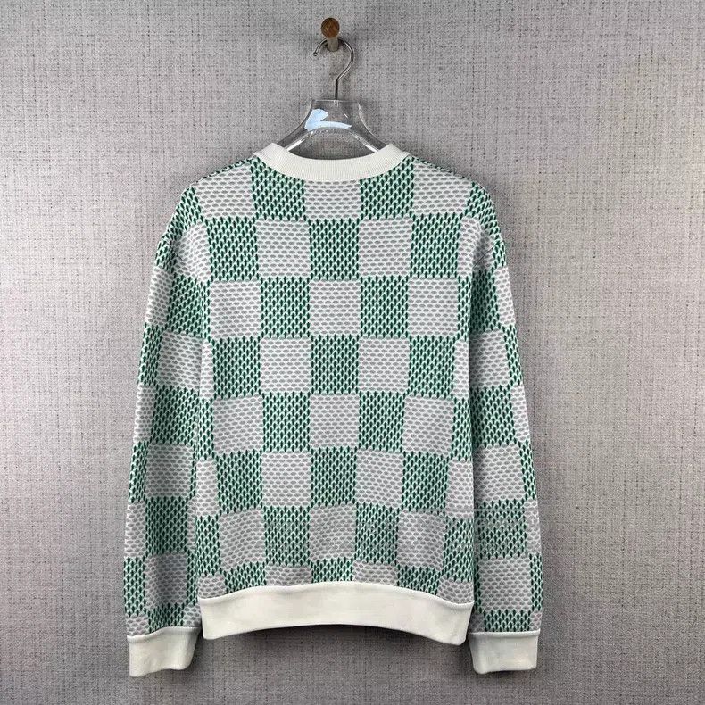 Louis Vuitton Louis Vuitton SS24 Checkerboard Full Letter Logo Crew Neck Size US M / EU 48-50 / 2 - 2 Thumbnail