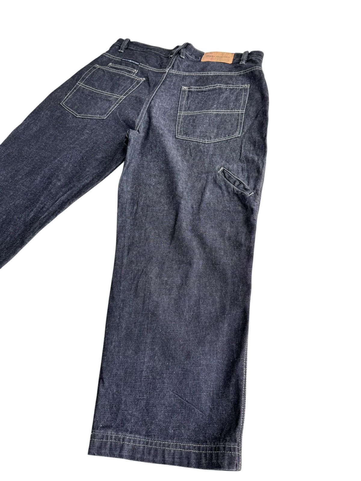 Fubu 🔥Vintage Japanese Brand Fubu Baggy Style Jeans Size US 34 / EU 50 - 7 Thumbnail
