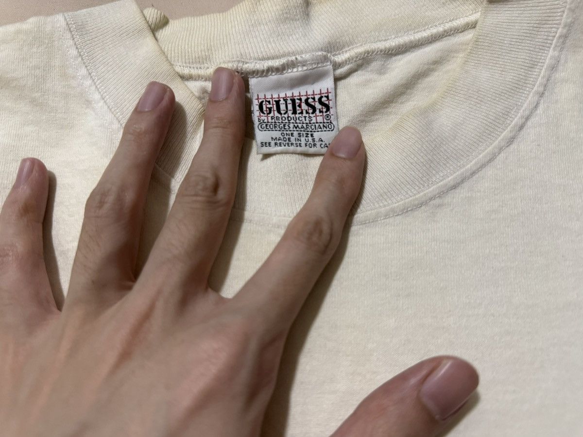 Guess × Vintage Vintage 90s Guess Corvette Roger Mason T Shirt Size US L / EU 52-54 / 3 - 5 Thumbnail