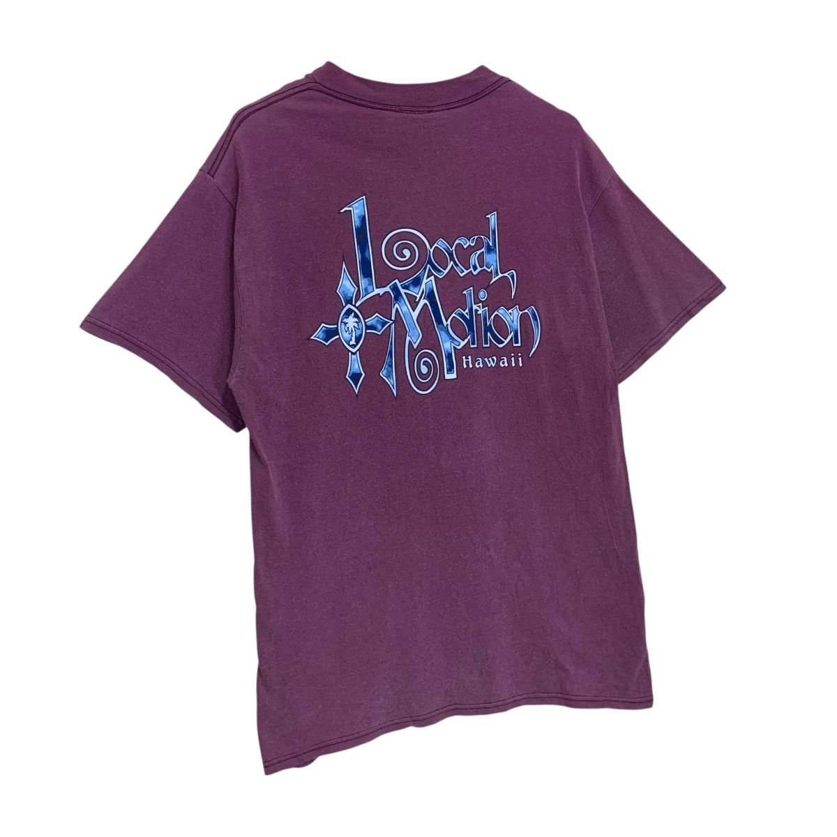 Ripcurl Vintage 90s Local Motion Hawaii Big Logo Shortsleeve Tee Size US M / EU 48-50 / 2 - 2 Thumbnail