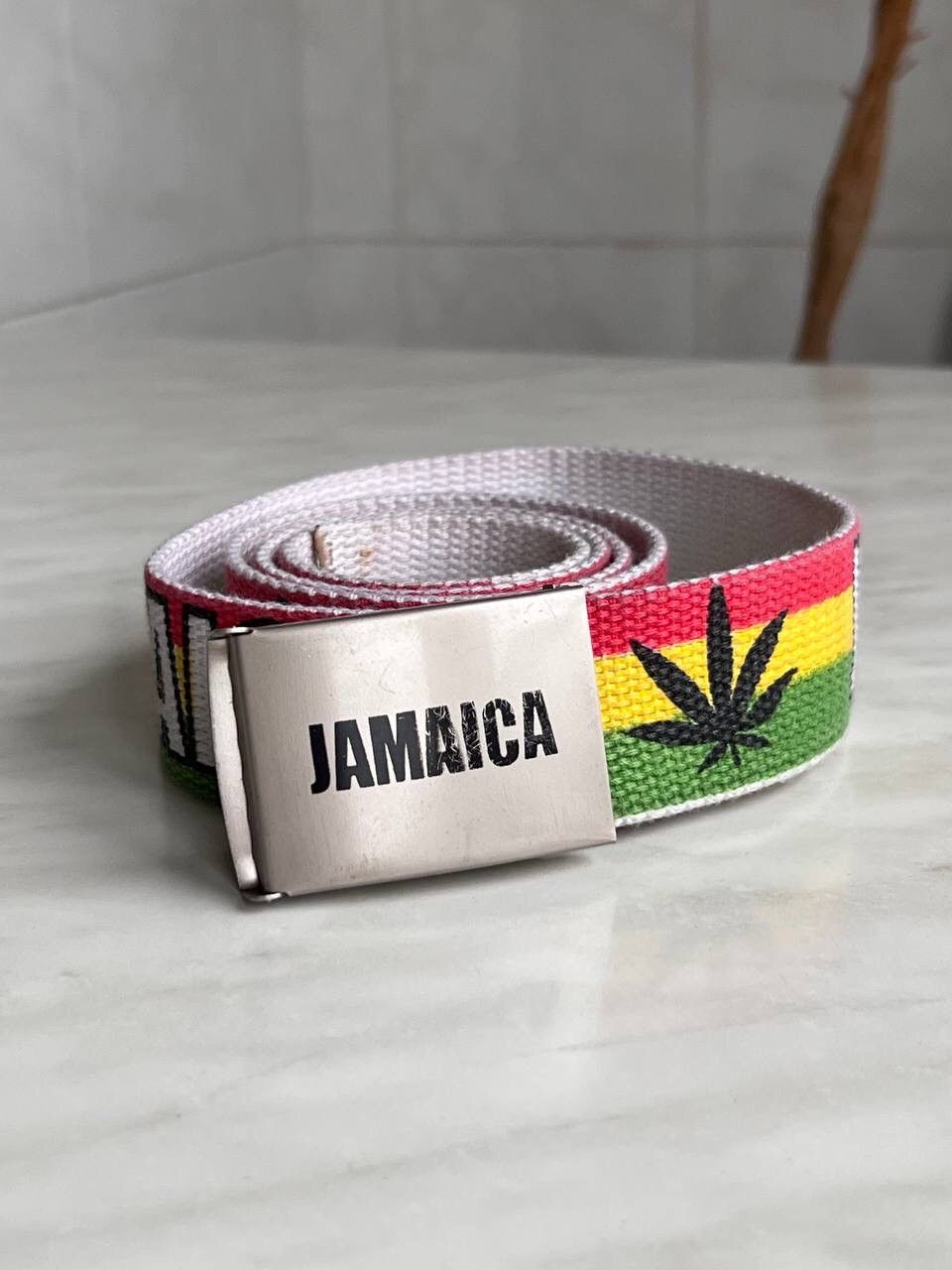 Vintage Rare Rasta Japan Style y2k Jamaica belt Size ONE SIZE - 6 Thumbnail