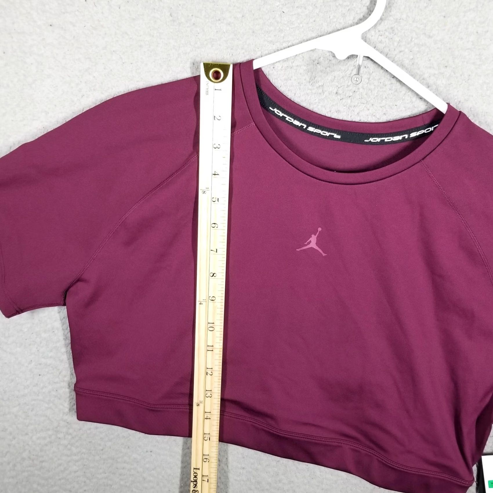 Jordan Brand Jordan Sport Bodycon Top Womens XL Purple Tight Fit Cropped FV6927-610 New Size XL / US 12-14 / IT 48-50 - 4 Thumbnail