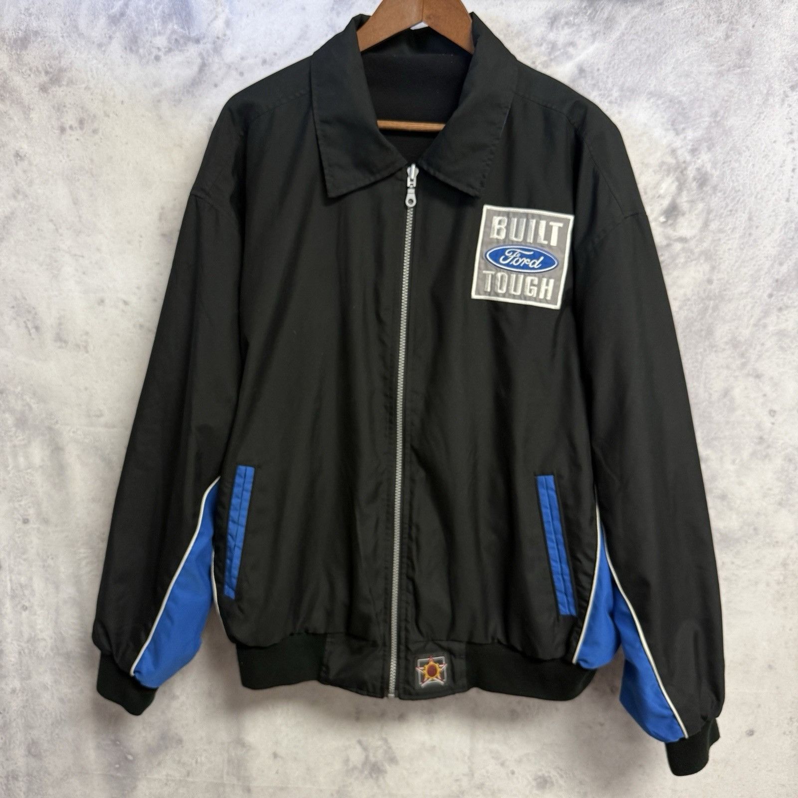 JH Design JH Design Ford Trucks Bomber Jacket Mens 2XL Reversible Embr Size US XXL / EU 58 / 5 - 3 Thumbnail