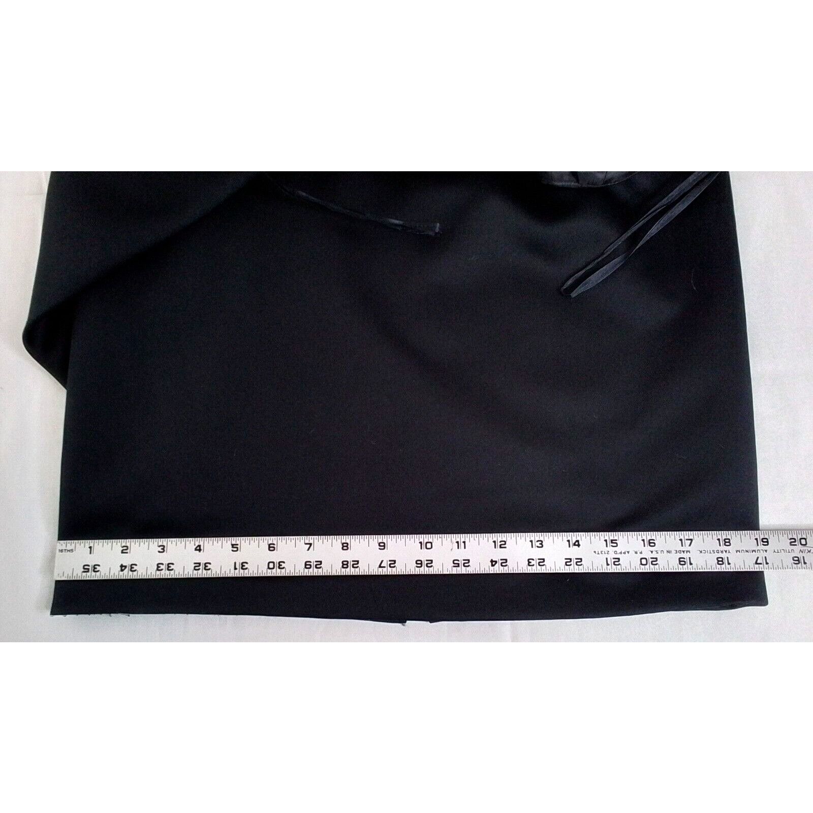 Other Victor Costa Dress Women's 6 Black Old Hollywood Glam VTG Size M / US 6-8 / IT 42-44 - 10 Thumbnail