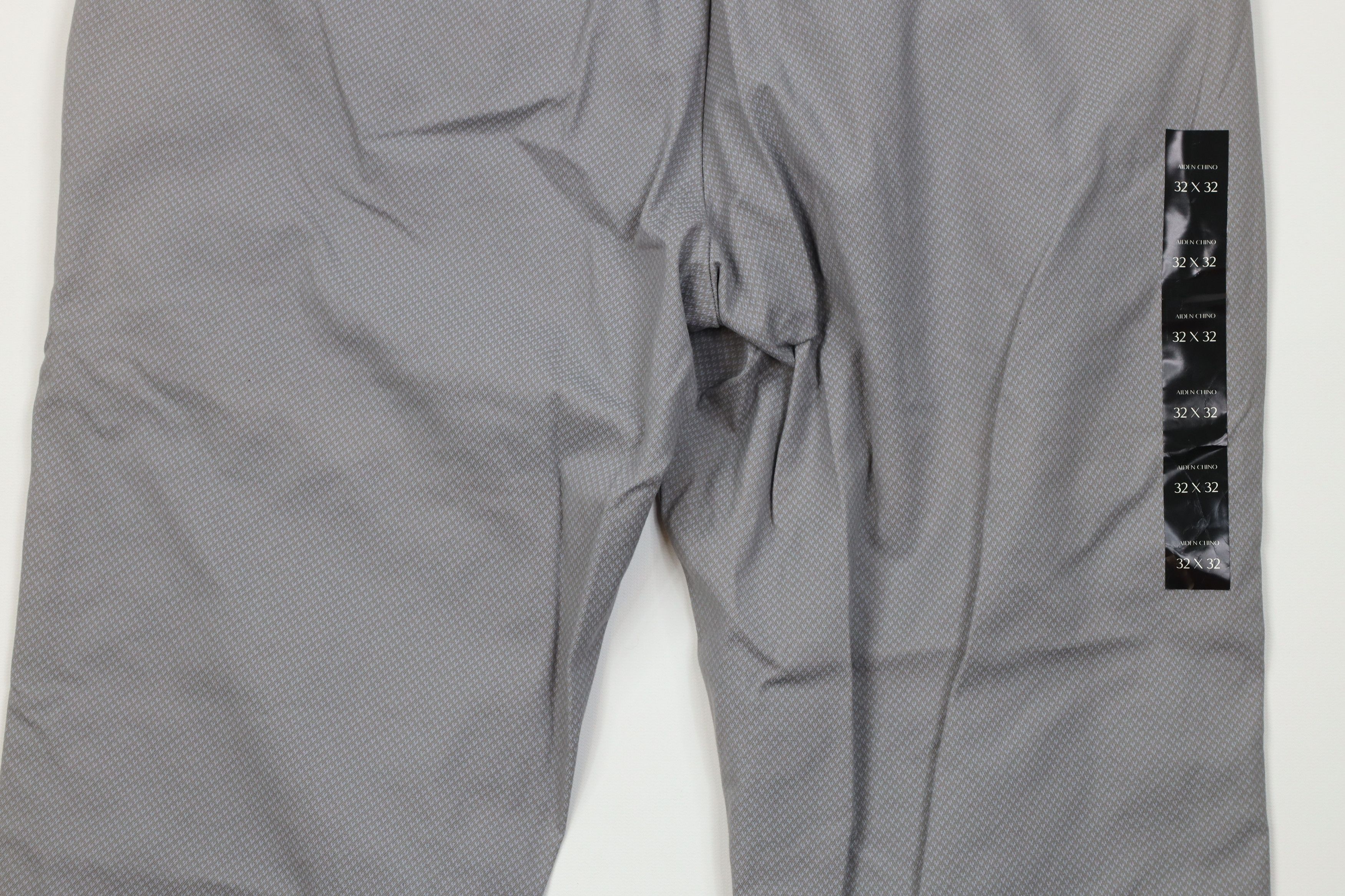 Banana Republic New Banana Republic Aiden Stretch Chino Pants Gray Geometric Size US 32 / EU 48 - 12 Thumbnail
