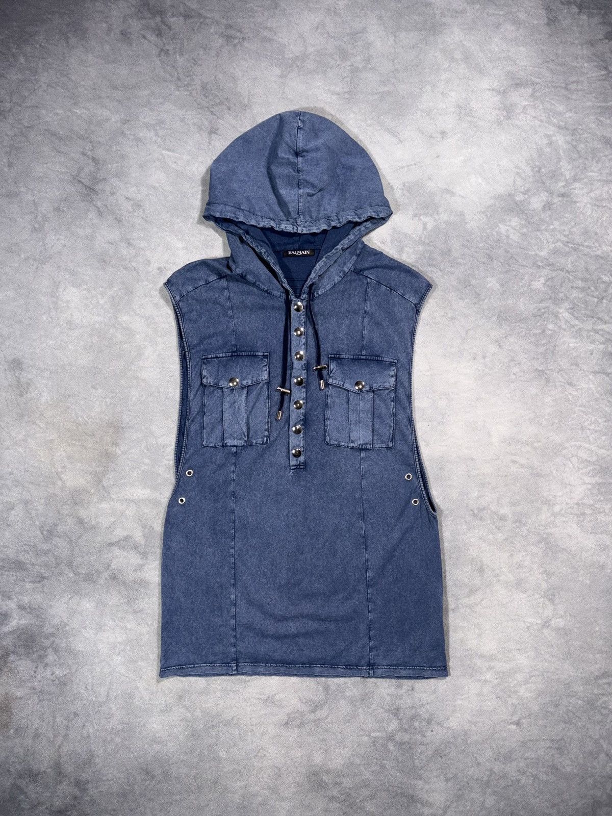 Balmain × Pierre Balmain Balmain - SS11 Punk American Flag Tank