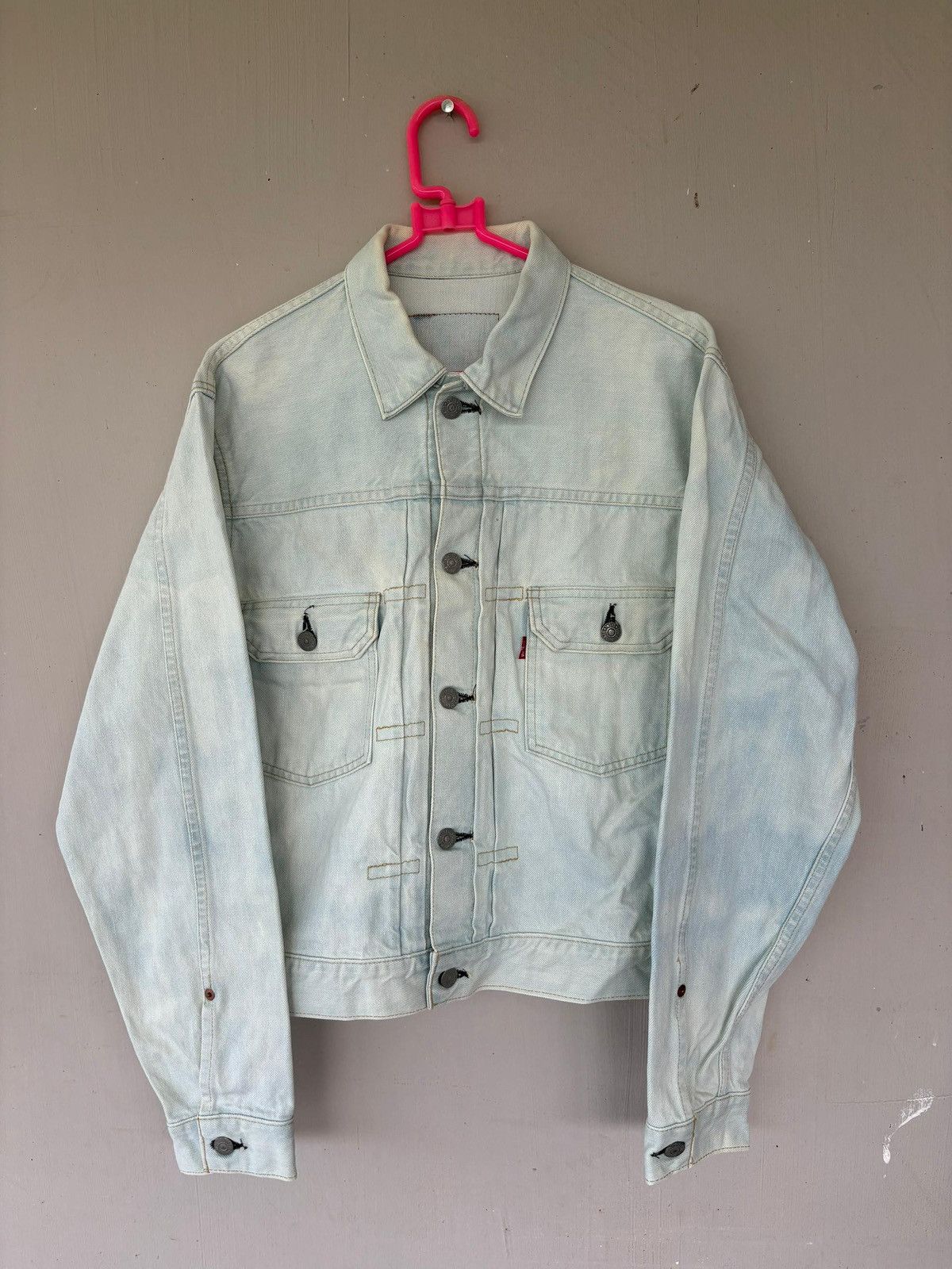 Levi's Vintage Clothing Vintage Levi’s Tracker Denim Jacket Big E Stonewash Design Size US M / EU 48-50 / 2 - 1 Thumbnail