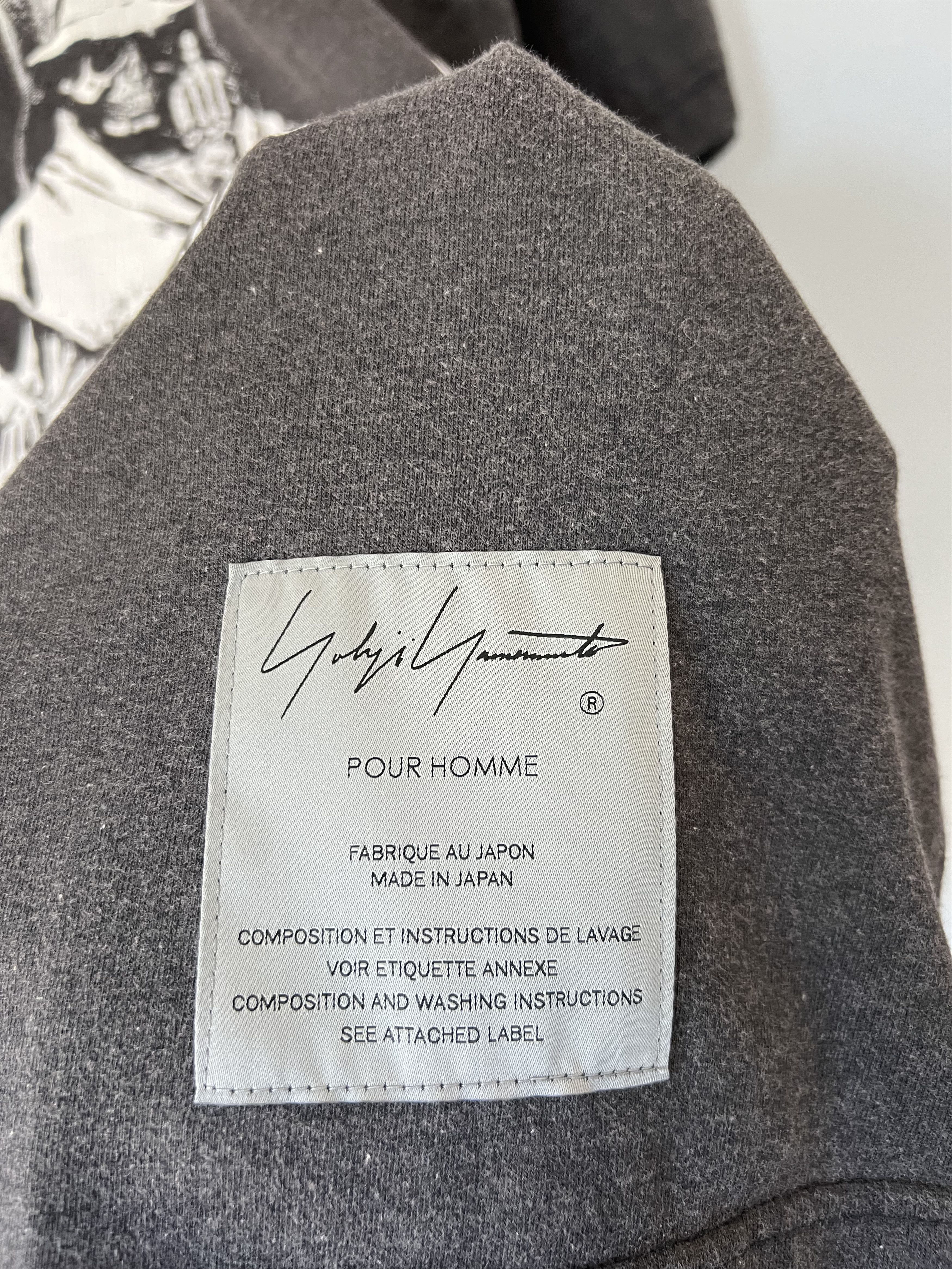 Neighborhood × Yohji Yamamoto Yohji Yamamoto Neighborhood Tee in Grey Size US L / EU 52-54 / 3 - 5 Thumbnail