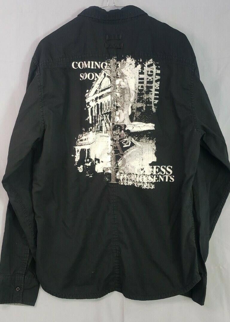 Guess Vintage Guess Brand Renegade Button Down Shirt Size XL Size US XL / EU 56 / 4 - 6 Thumbnail
