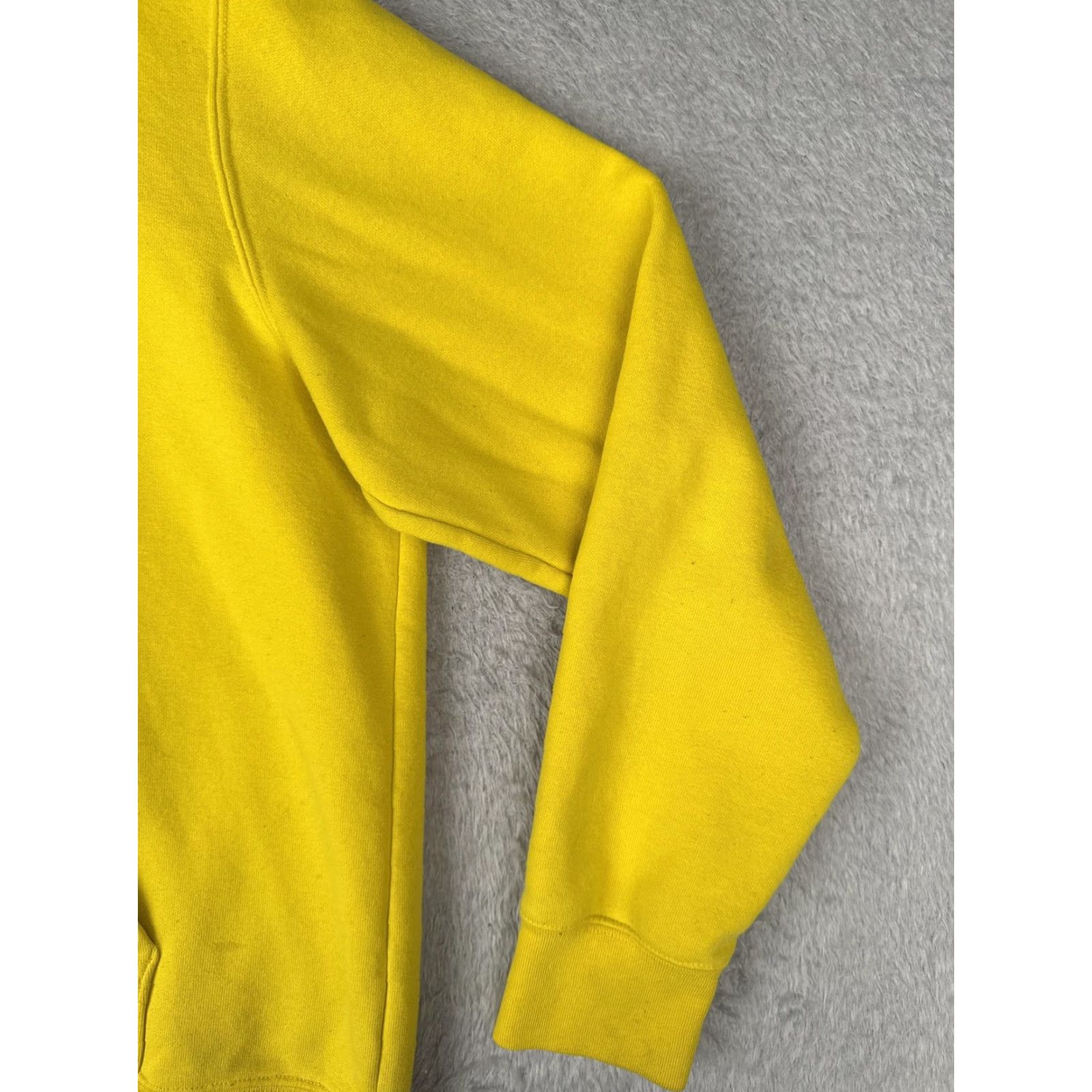 The North Face VINTAGE The North Face Hoodie Mens L Yellow Box Logo Never Stop Exploring Jersey Size US L / EU 52-54 / 3 - 2 Thumbnail