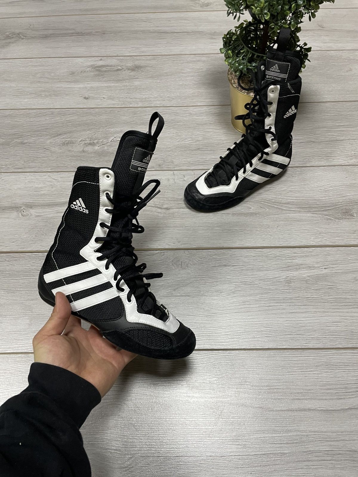Adidas RARE❗️Adidas Tygun 2 Boxing shoes 2008 Size US 5 / IT 35 - 1 Thumbnail
