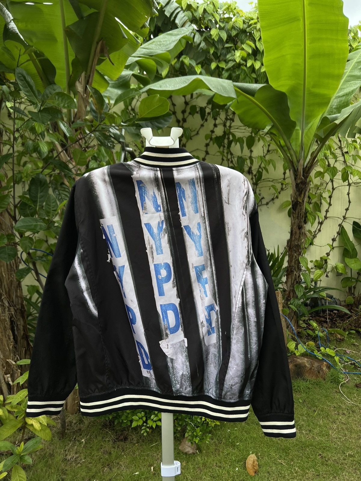 Japanese Brand × thisisneverthat THISISNEVERTHAT NYPD PRINT RARE VINTAGE BOMBER LIGHT JACKET Size US M / EU 48-50 / 2 - 1 Thumbnail