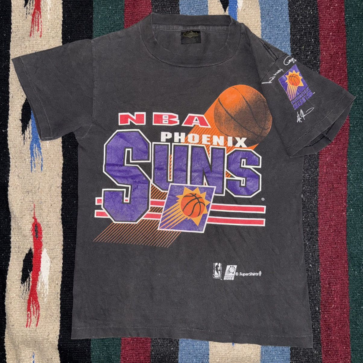 NBA Vintage 90S PHOENIX SUNS T-Shirt Size US S / EU 44-46 / 1 - 1 Thumbnail