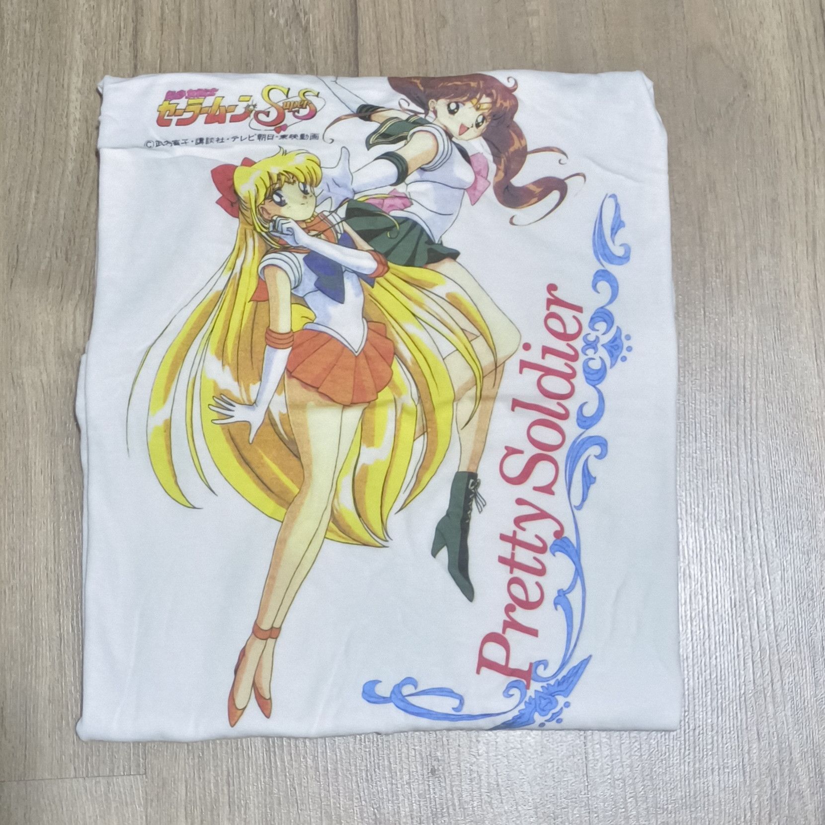 Anime Vintage Anime Sailor Moon Pretty Soldier Combo tshirt Size US L / EU 52-54 / 3 - 4 Thumbnail