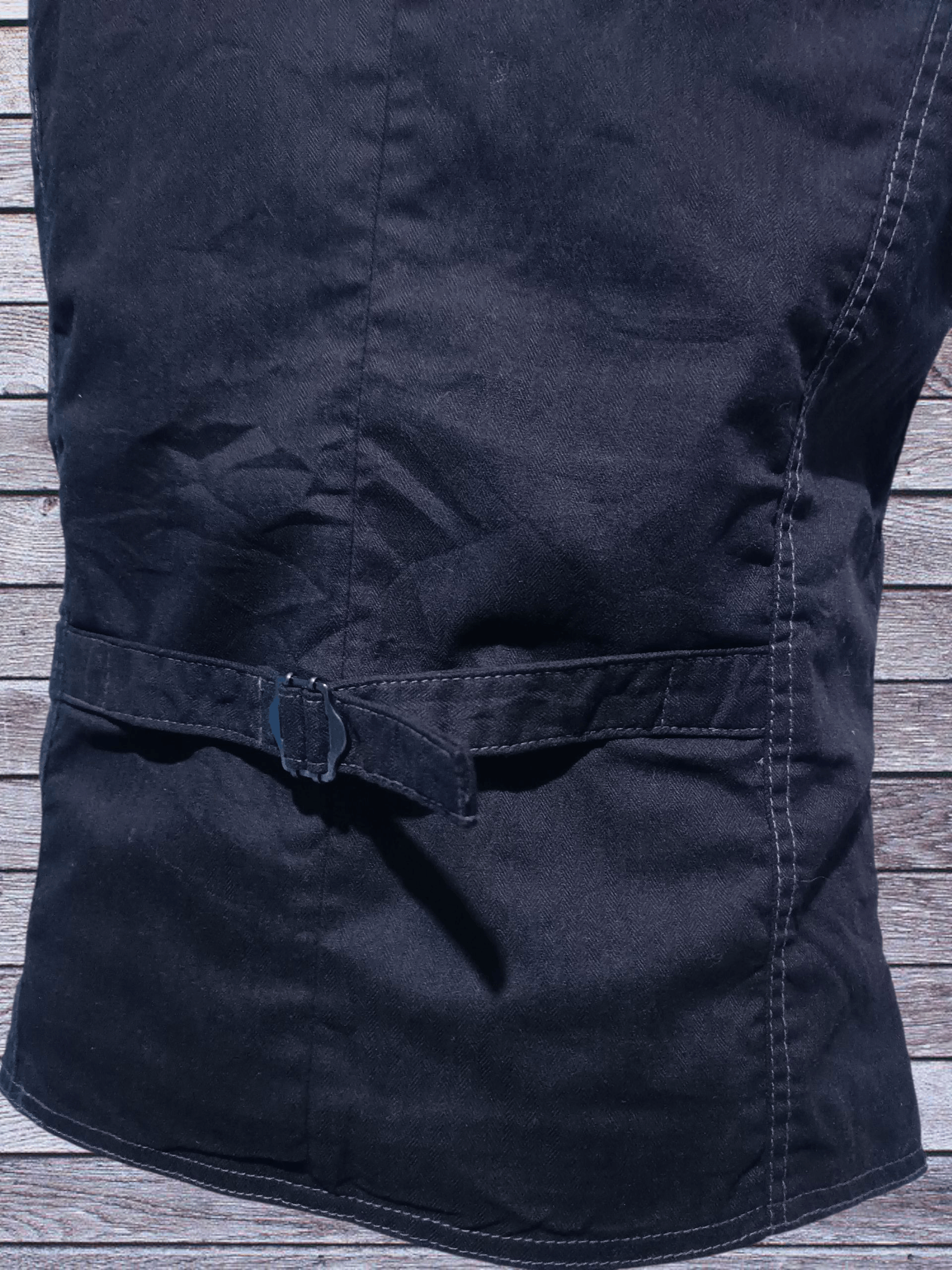 Japanese Brand Japanese Black HBT Cinch Back Vest Size US M / EU 48-50 / 2 - 4 Thumbnail