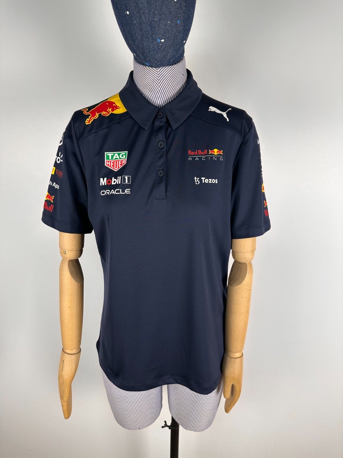 Red Bull Puma Red Bull Racing F1 Team Short Sleeve Polo Shirt Size M Size M / US 6-8 / IT 42-44 - 1 Thumbnail