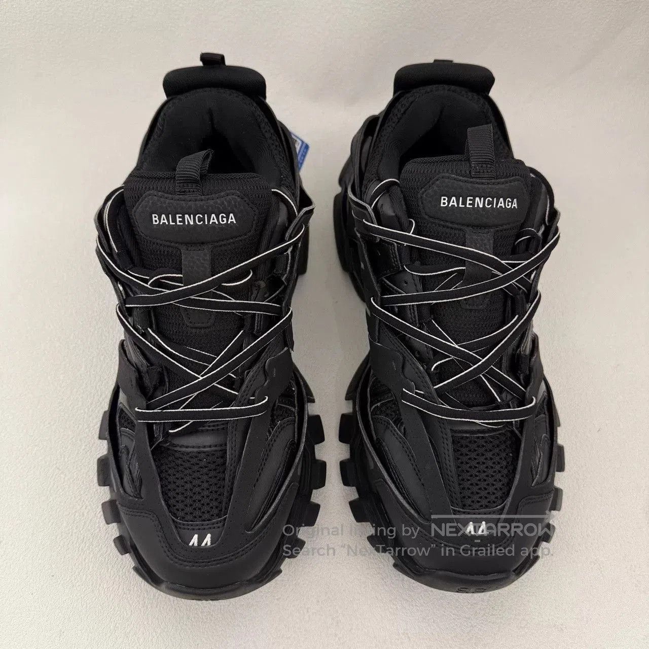 Balenciaga balenciaga track 1.0 black sneakers for men. Size US 10 / EU 43 - 2 Thumbnail