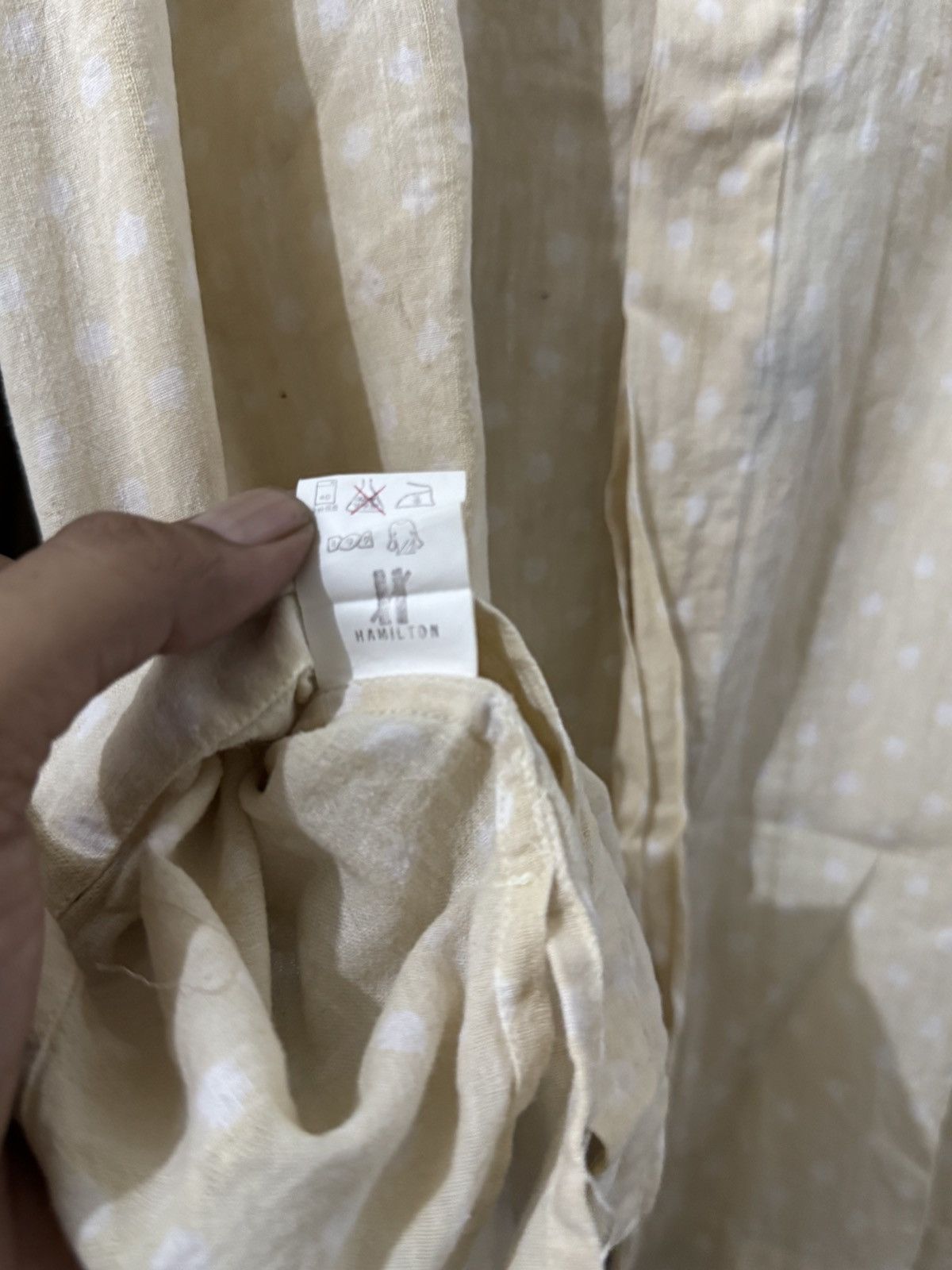 Issey Miyake Vintage Issey miyake Design Studio Polkadot Shirt Size US L / EU 52-54 / 3 - 8 Thumbnail