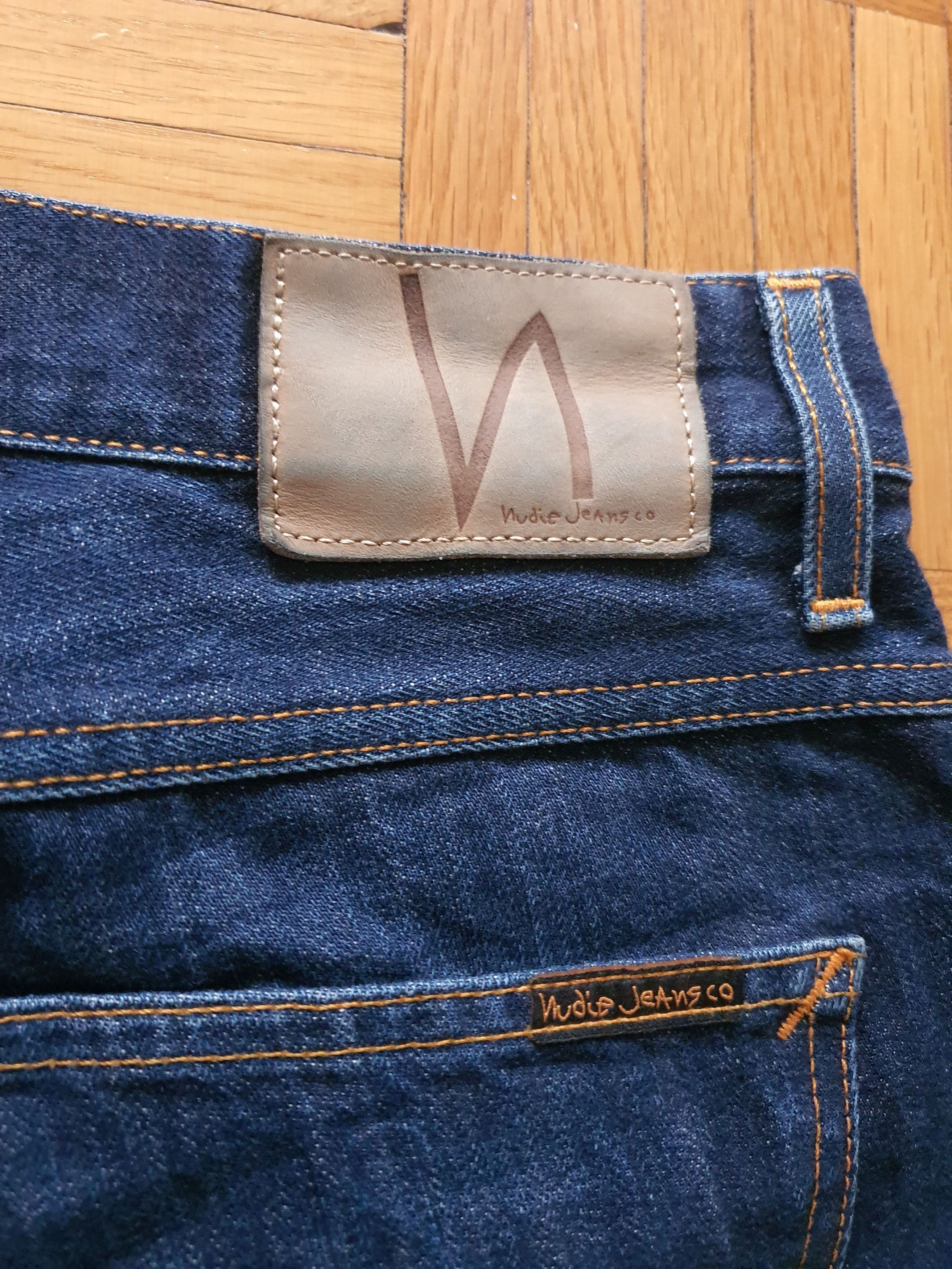 Nudie Jeans GRIM TIM DRY SELVAGE (NJ4087) - Selvedge Jeans - W33 Size US 33 - 11 Thumbnail