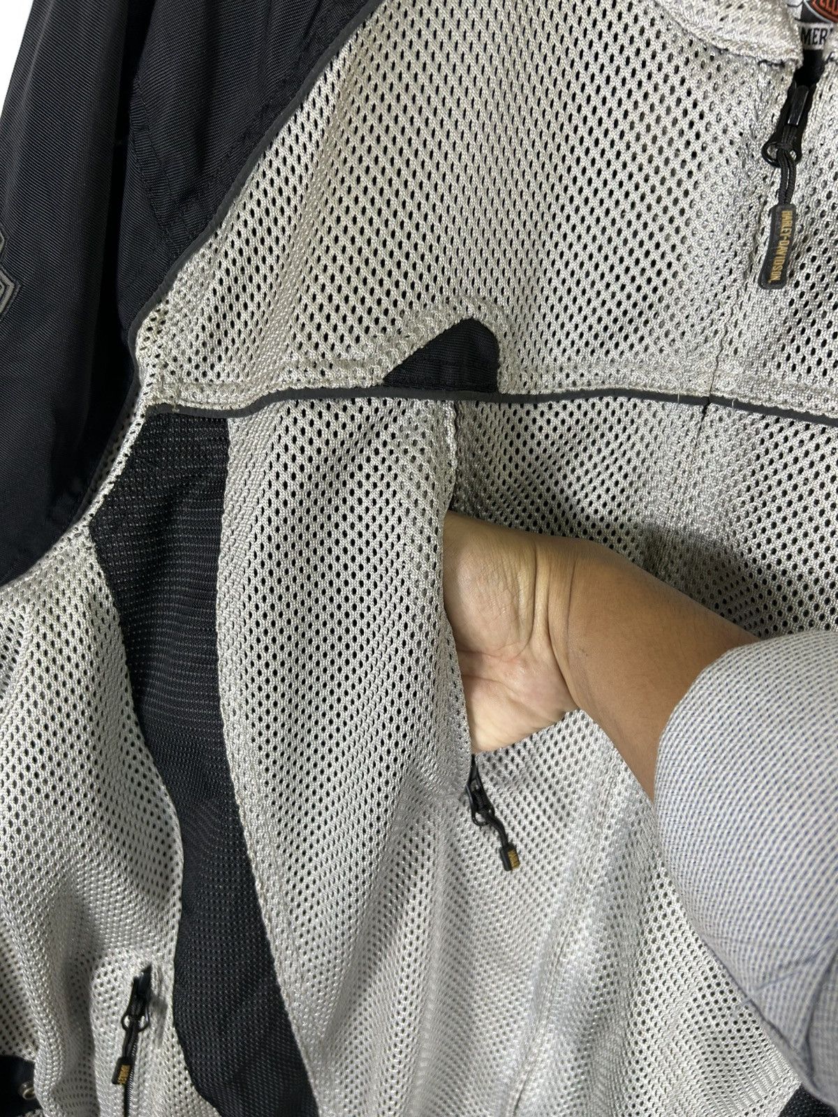 Harley Davidson ⚡️Vintage Harley Davidson Reflective Rider Zipper Jacket Size US XXL / EU 58 / 5 - 8 Thumbnail